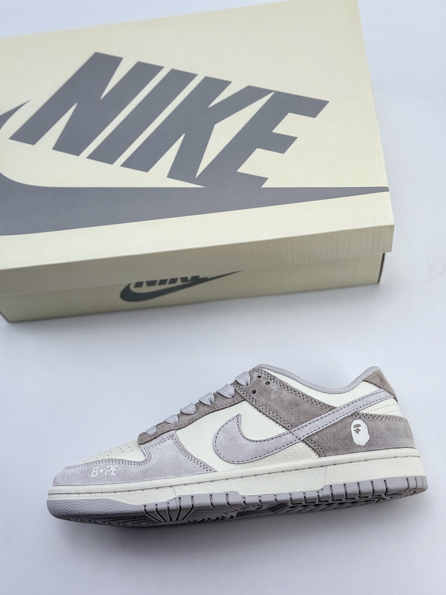 Nike SB Dunk Low x BAPE 米灰  CH6336-226