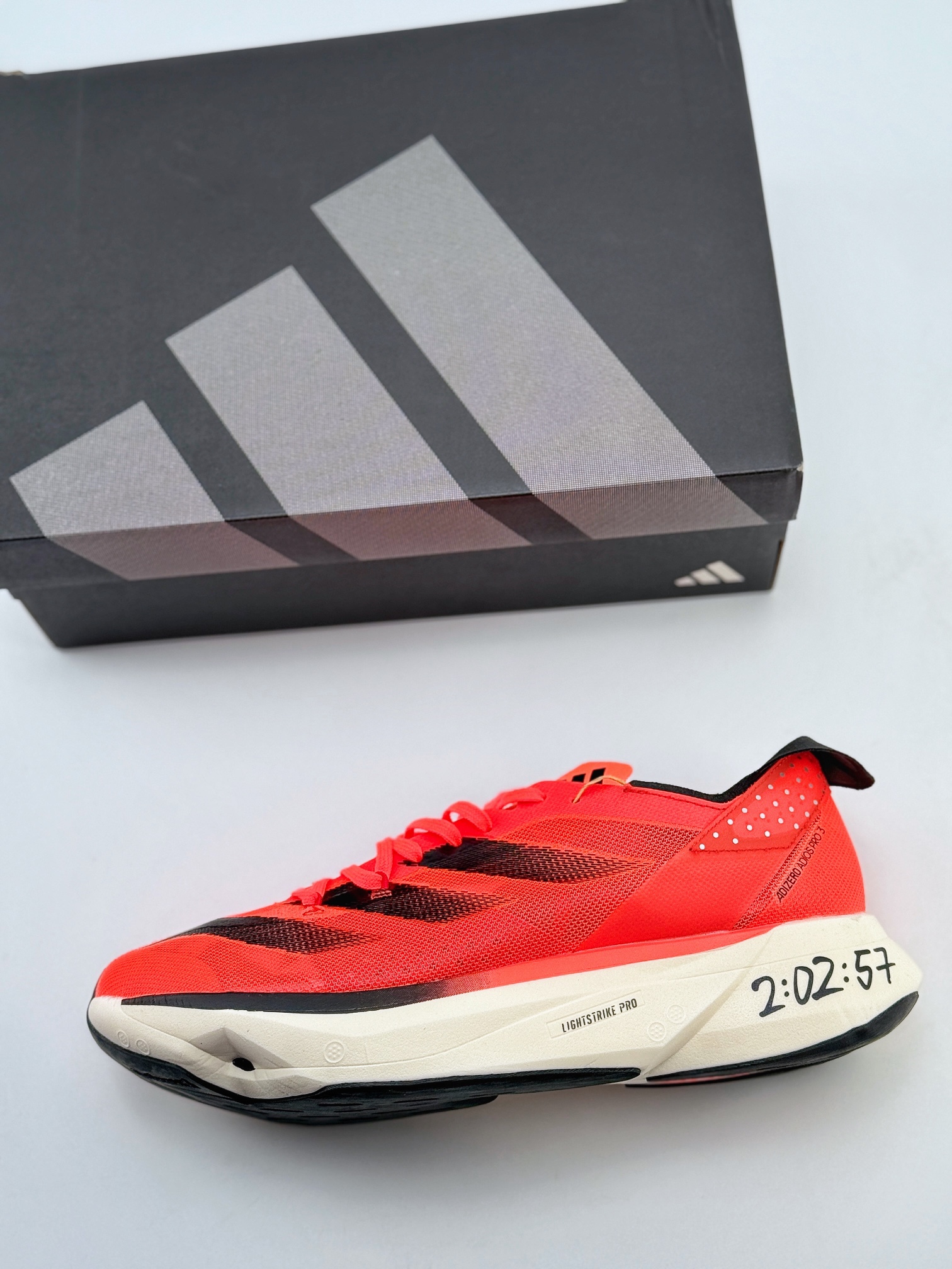 Ad Adizero Adios Pro 3 轻盈跑鞋 耐磨减震专业跑步鞋   ID3634