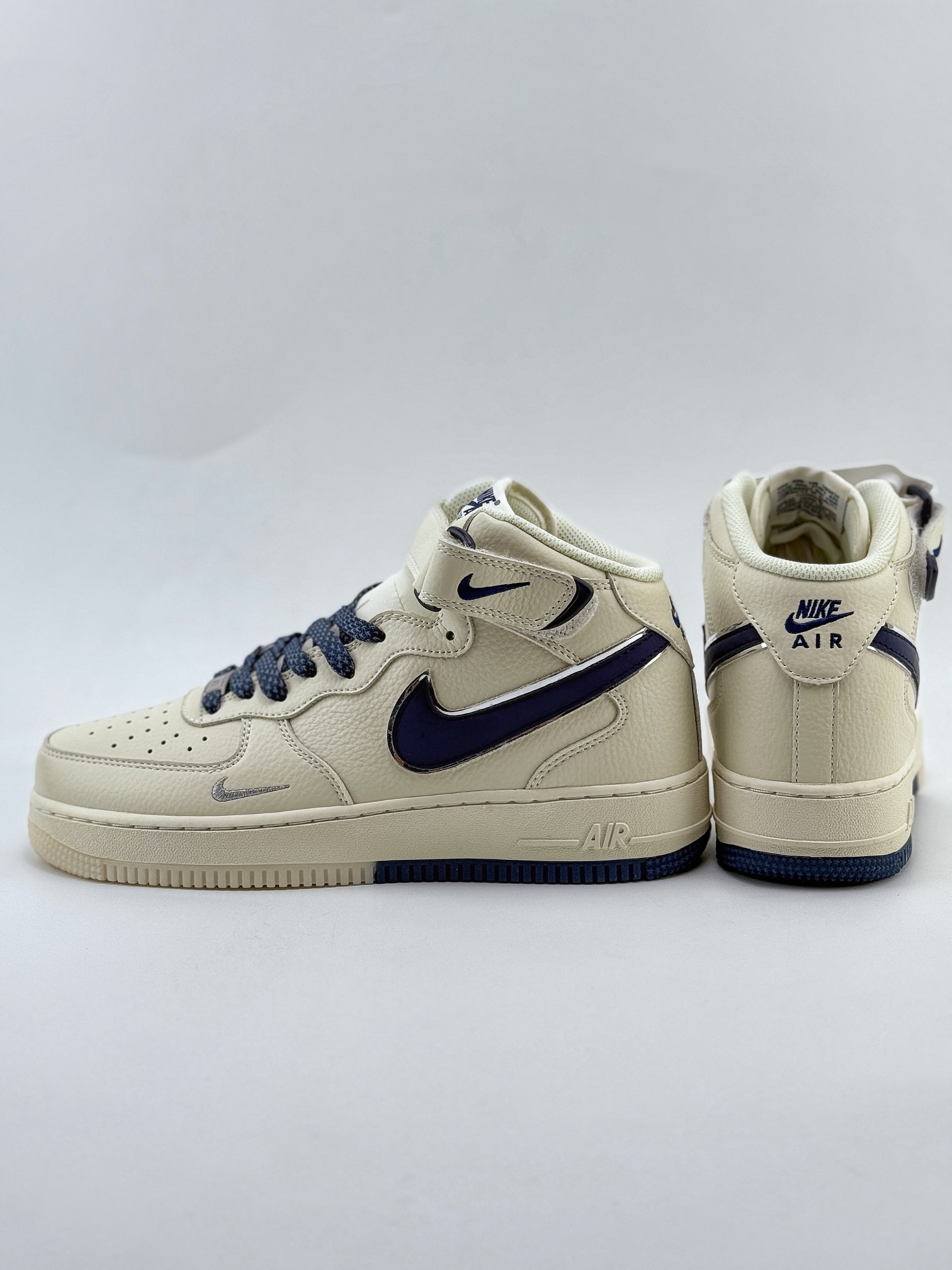 Nike Air Force 1 Mid 07 米蓝小钩满天星  XL0236-233