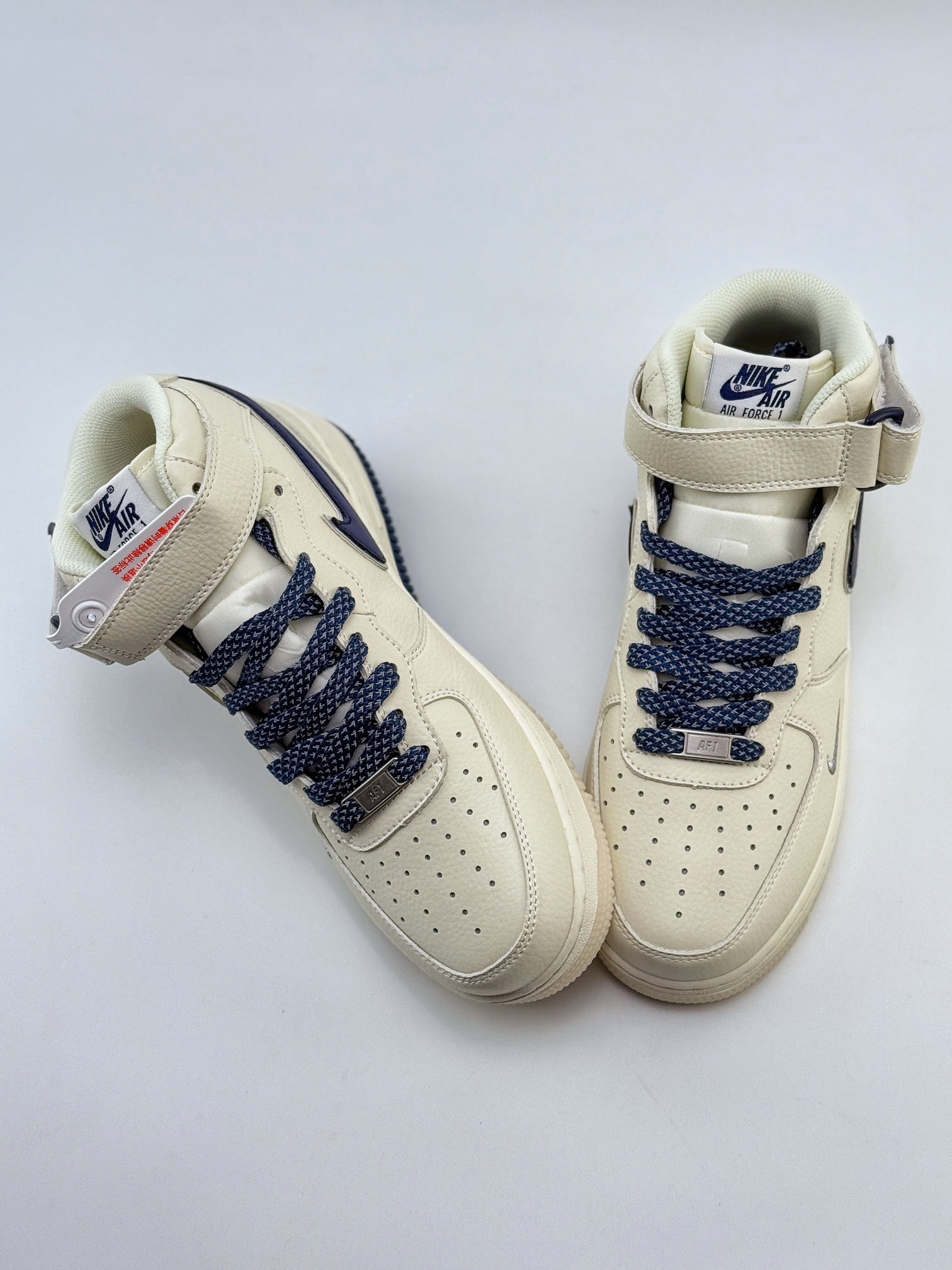 Nike Air Force 1 Mid 07 米蓝小钩满天星  XL0236-233