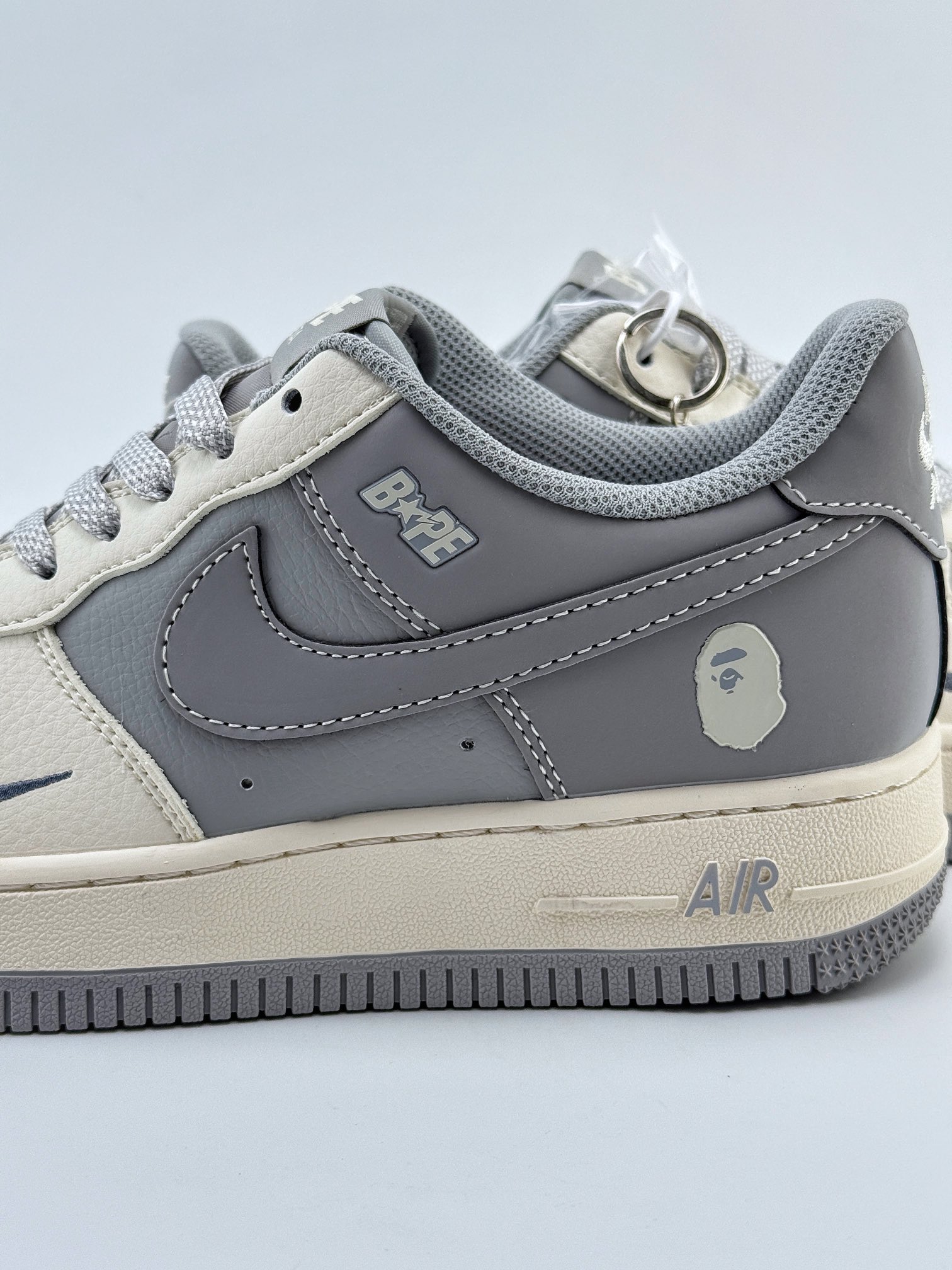 Nike Air Force 1 Low 07 x BAPE 米灰小钩满天星  BB6566-207