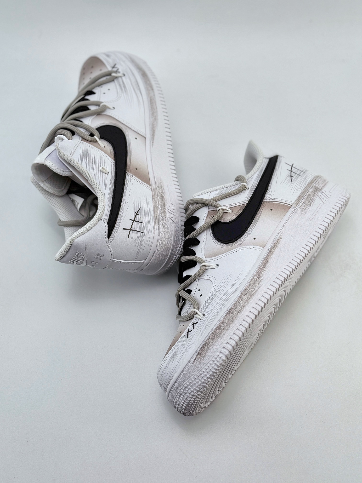 Nike Air Force 1 Low 07 美拉德风 复古街头做旧 米灰 ZH0316-039