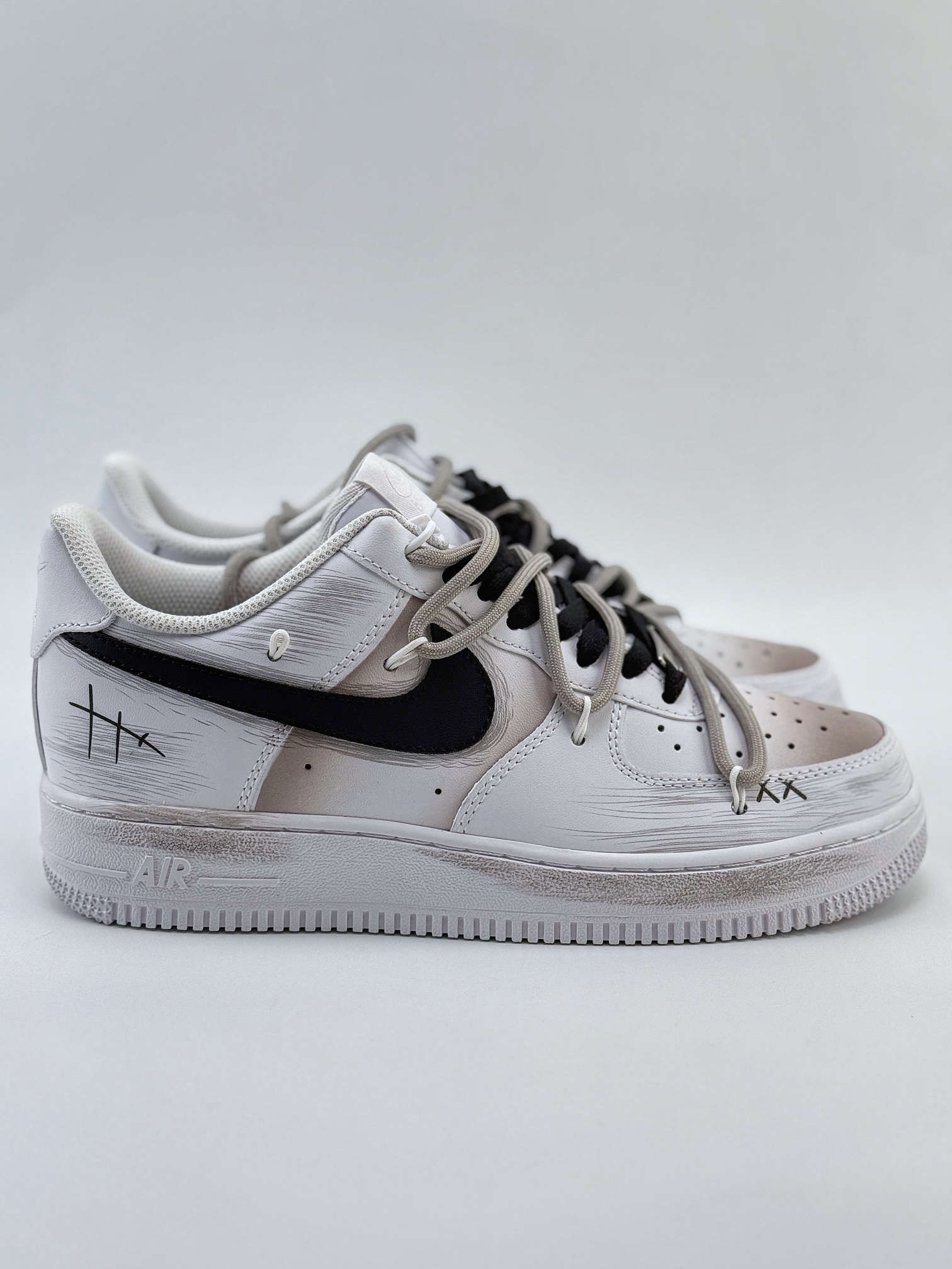 Nike Air Force 1 Low 07 美拉德风 复古街头做旧 米灰 ZH0316-039