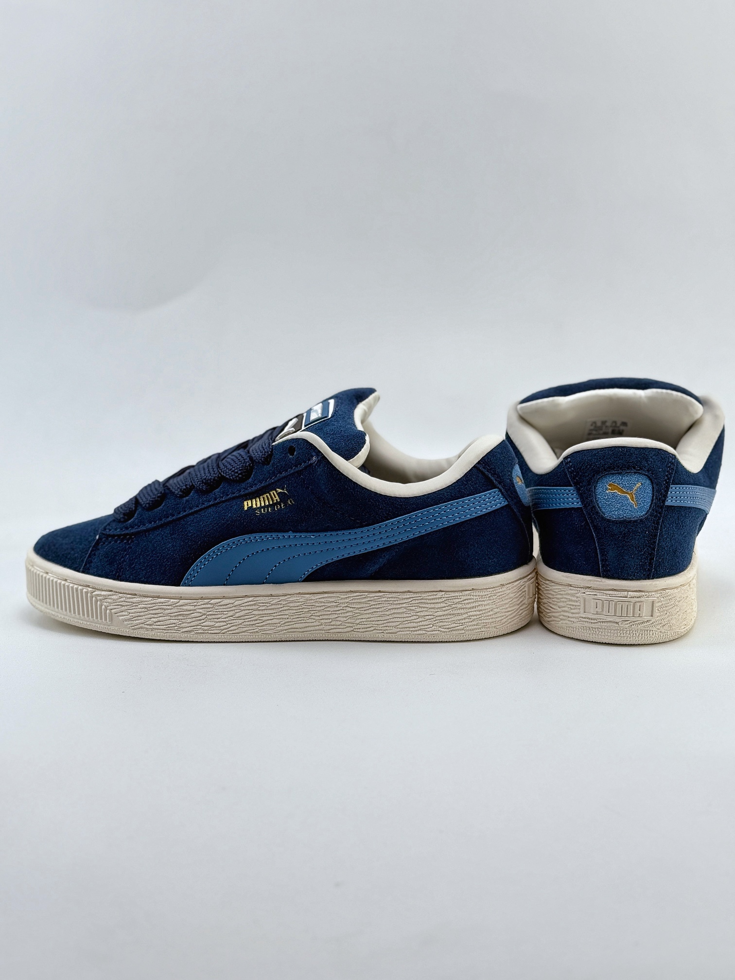 PUMA Suede XL 百搭单品 厚鞋舌轻便防滑低帮板鞋 395205-17