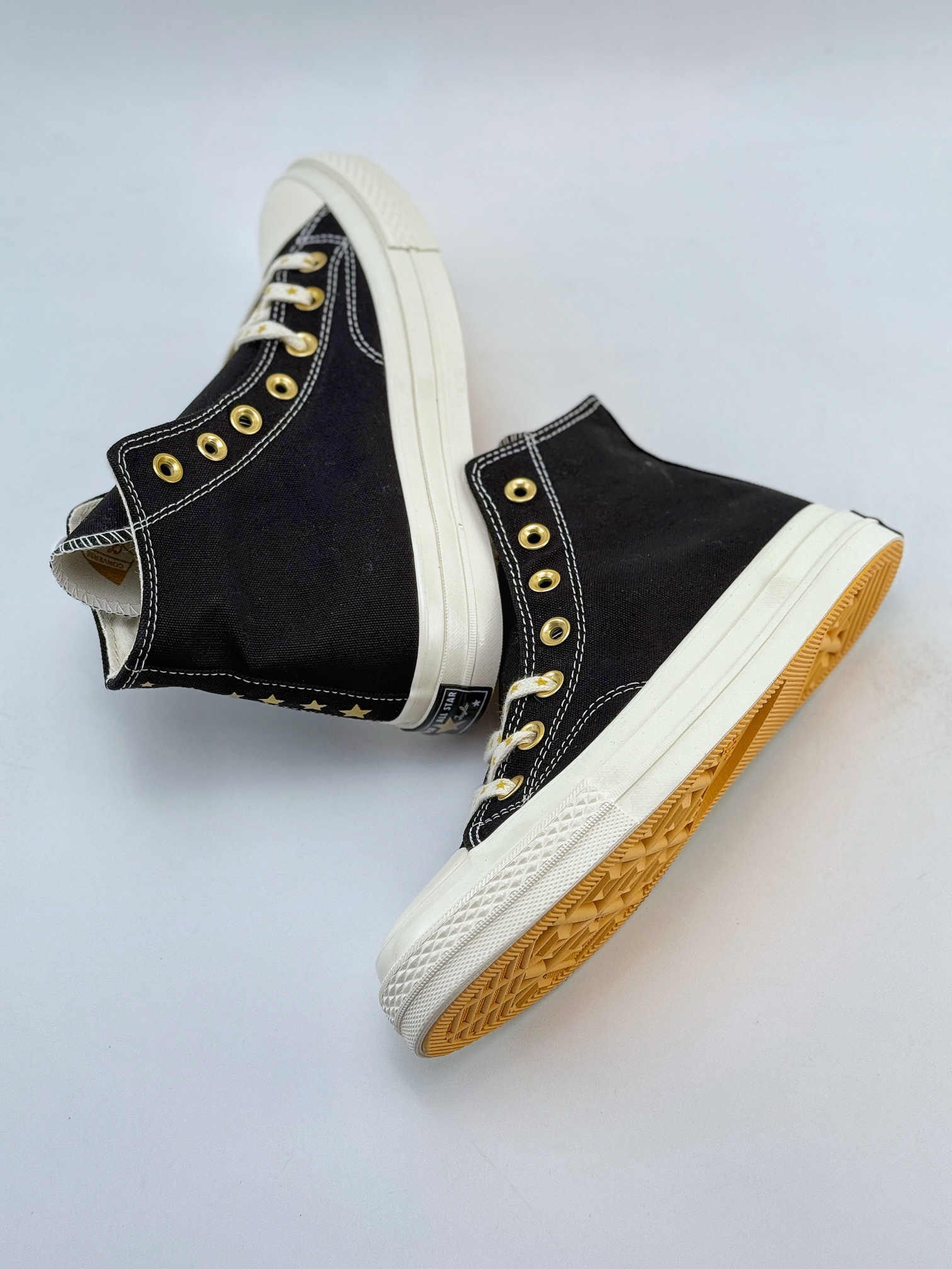 Converse 1970s 黑色 星星鞋带 A12462C