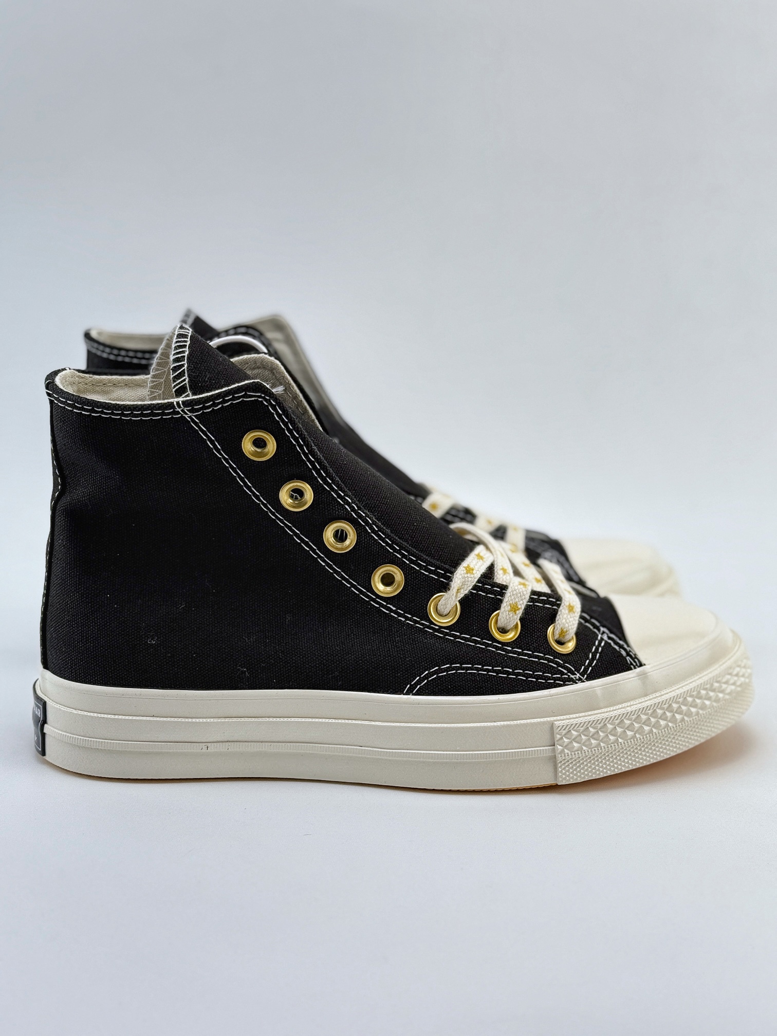 Converse 1970s 黑色 星星鞋带 A12462C