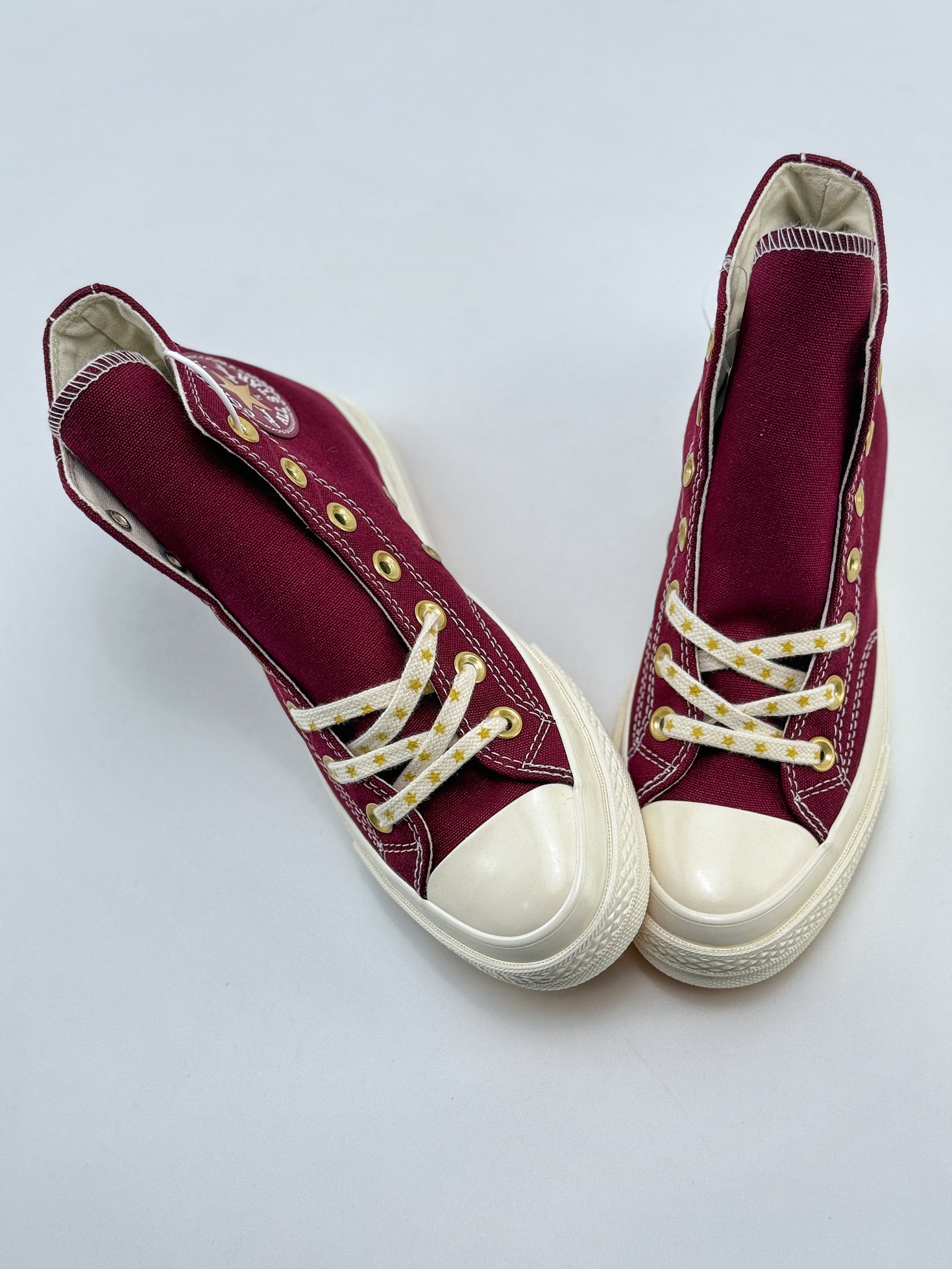 Converse 1970s 酒红 星星鞋带  A12463C