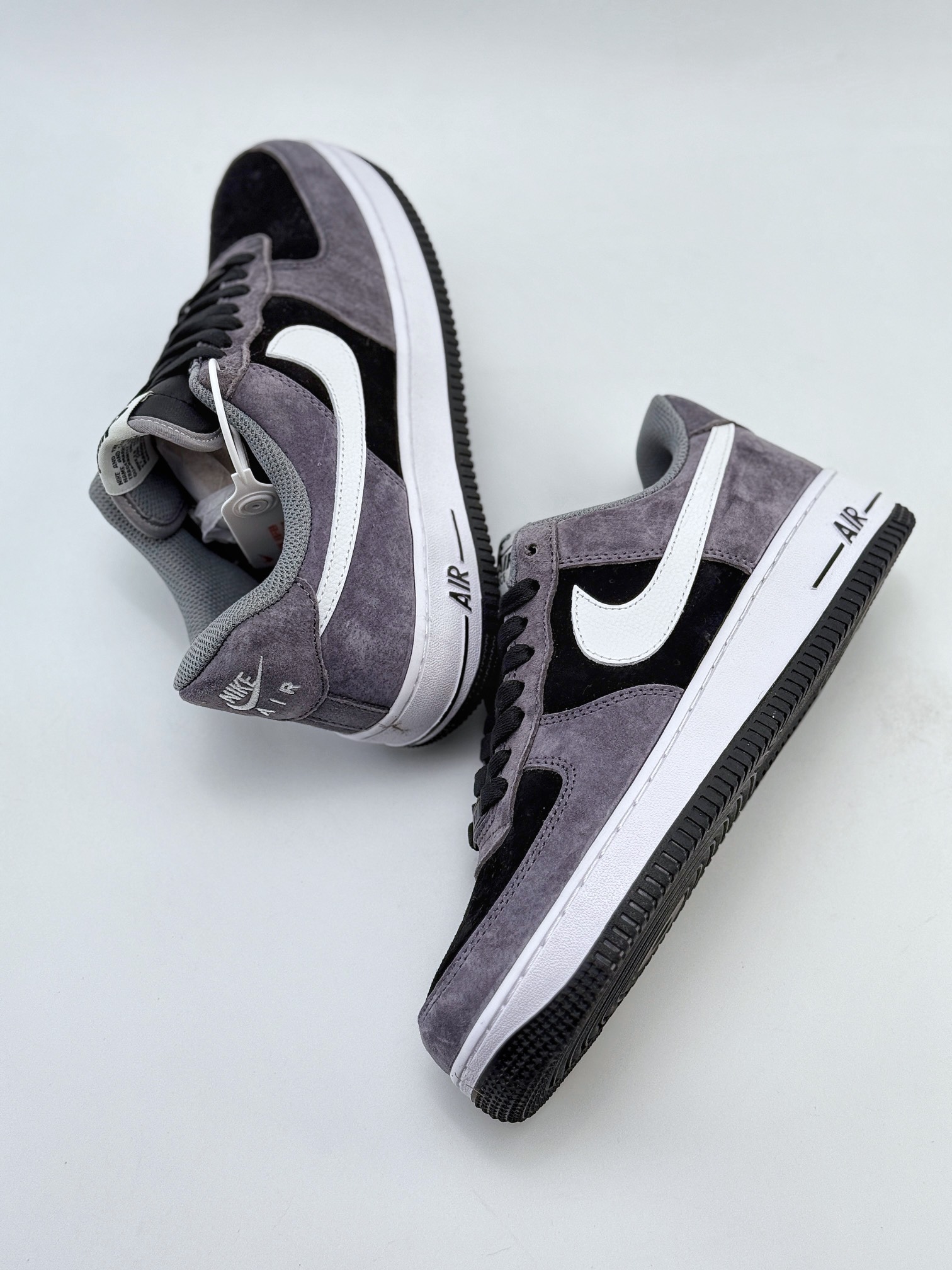 Nike Air Force 1 Low 07 黑灰翻毛 NT9966-336