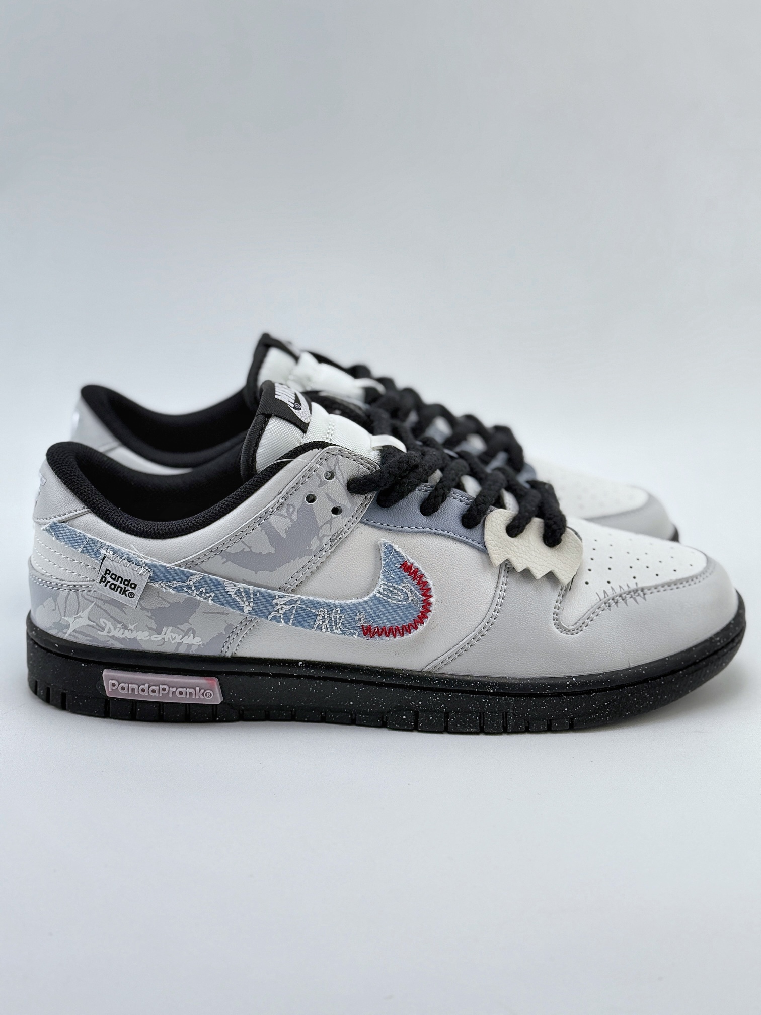 Nike SB Dunk Low 熊猫恶作剧 引线牵梦 星恋 蓝灰  DD1391-100