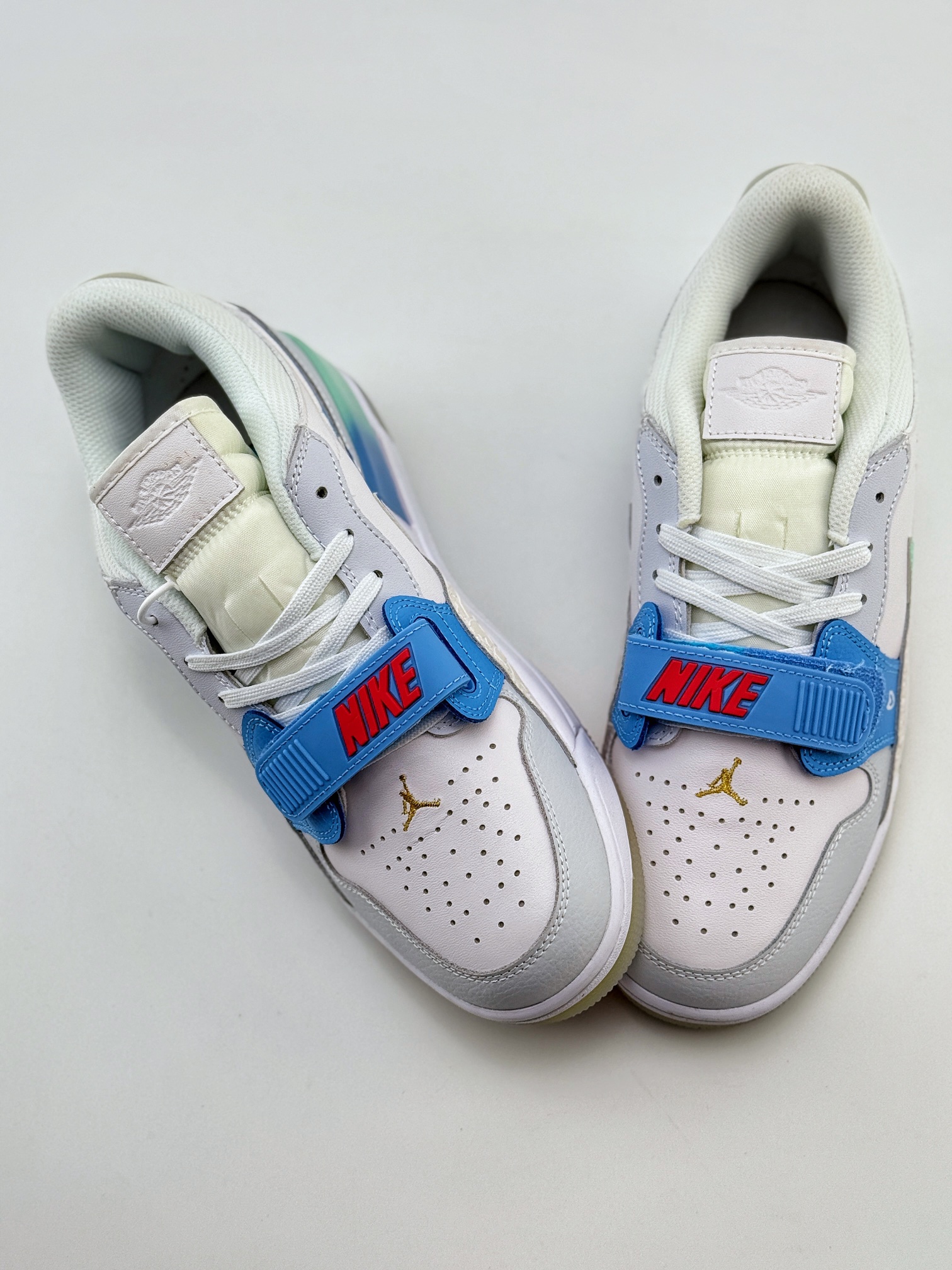 Nike Air Jordan Legacy 312 Low 定制涂鸦 中式国风 慵懒大熊猫 灰蓝  FN8896-131