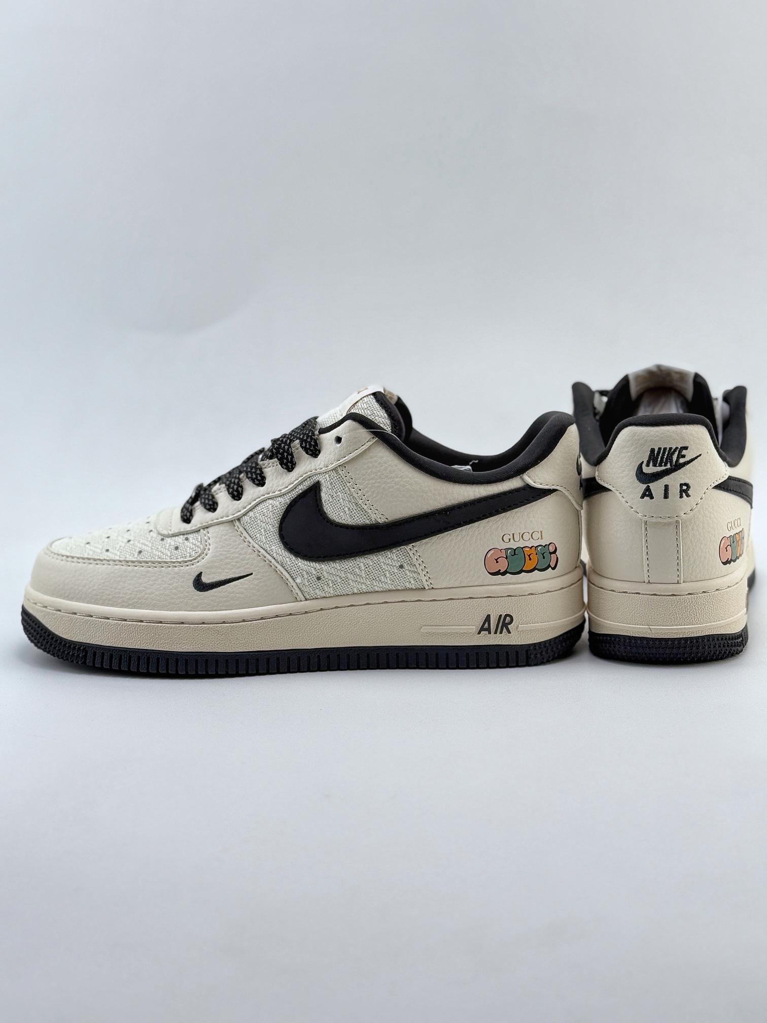 Nike Air Force 1 Low 07 x GUCCI 白黑小钩满天星 XZ3398-888