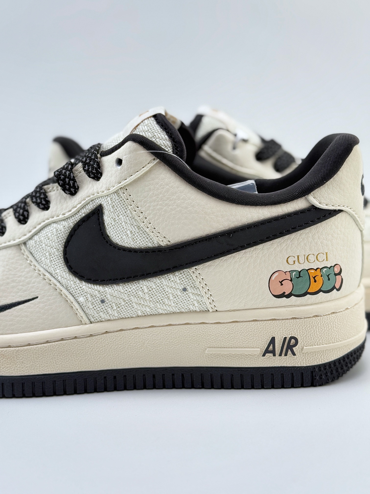 Nike Air Force 1 Low 07 x GUCCI 白黑小钩满天星 XZ3398-888