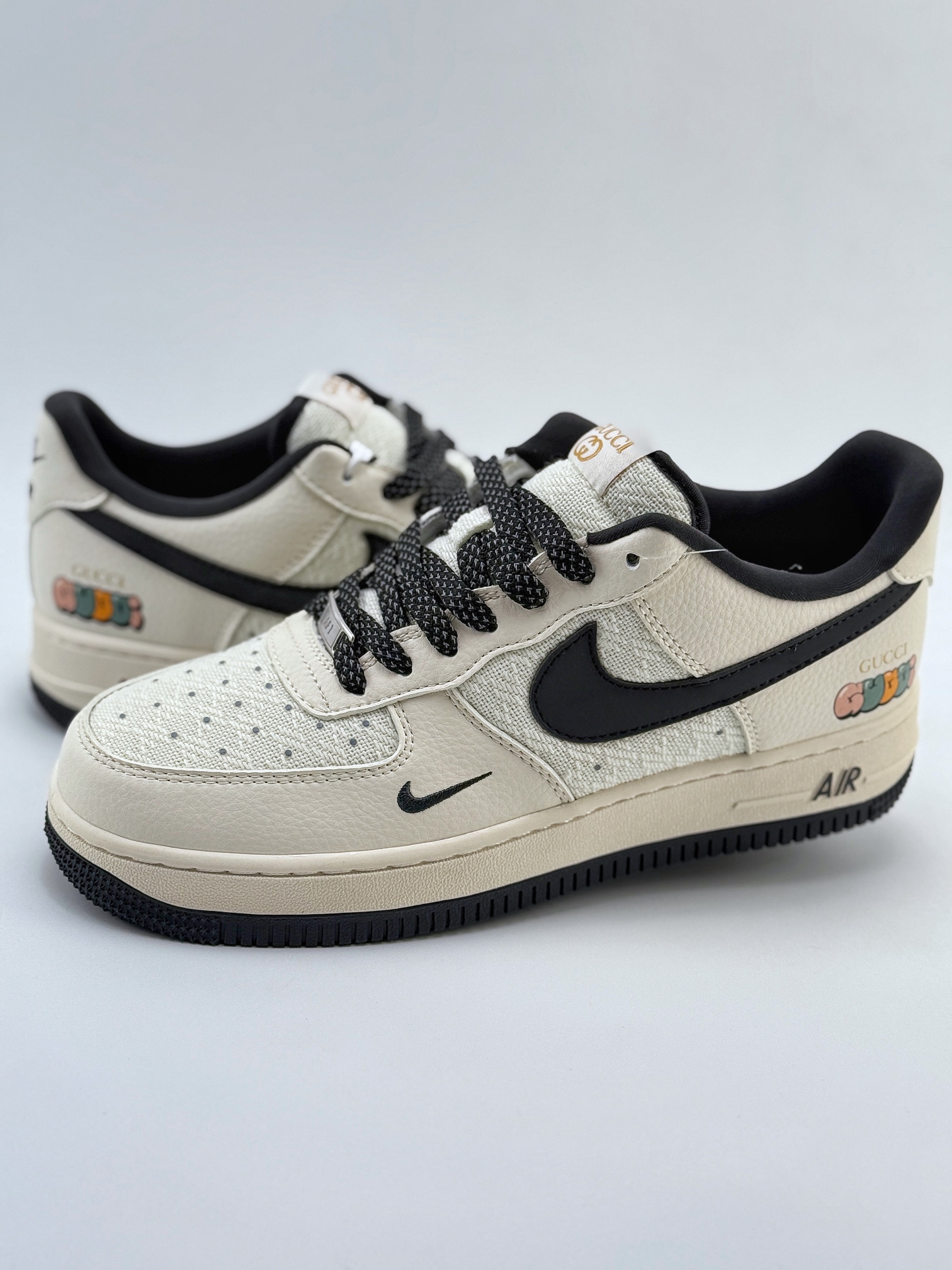 Nike Air Force 1 Low 07 x GUCCI 白黑小钩满天星 XZ3398-888