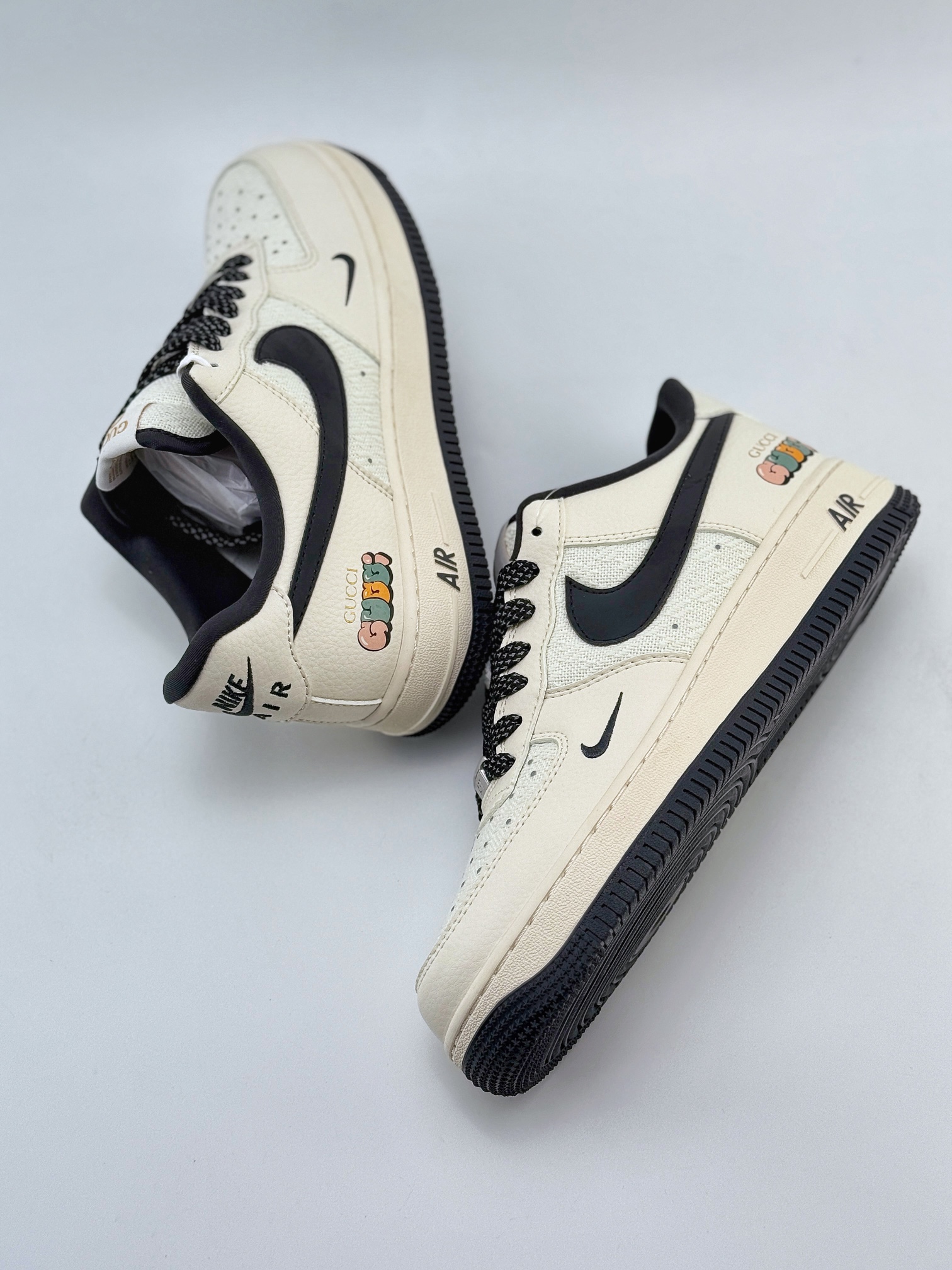Nike Air Force 1 Low 07 x GUCCI 白黑小钩满天星 XZ3398-888