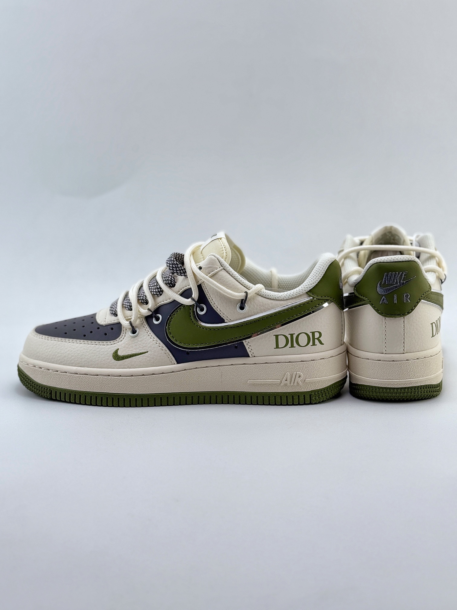 Nike Air Force 1 Low 07 x DIOR 米灰绿小钩绑带满天星 SJ1198-200