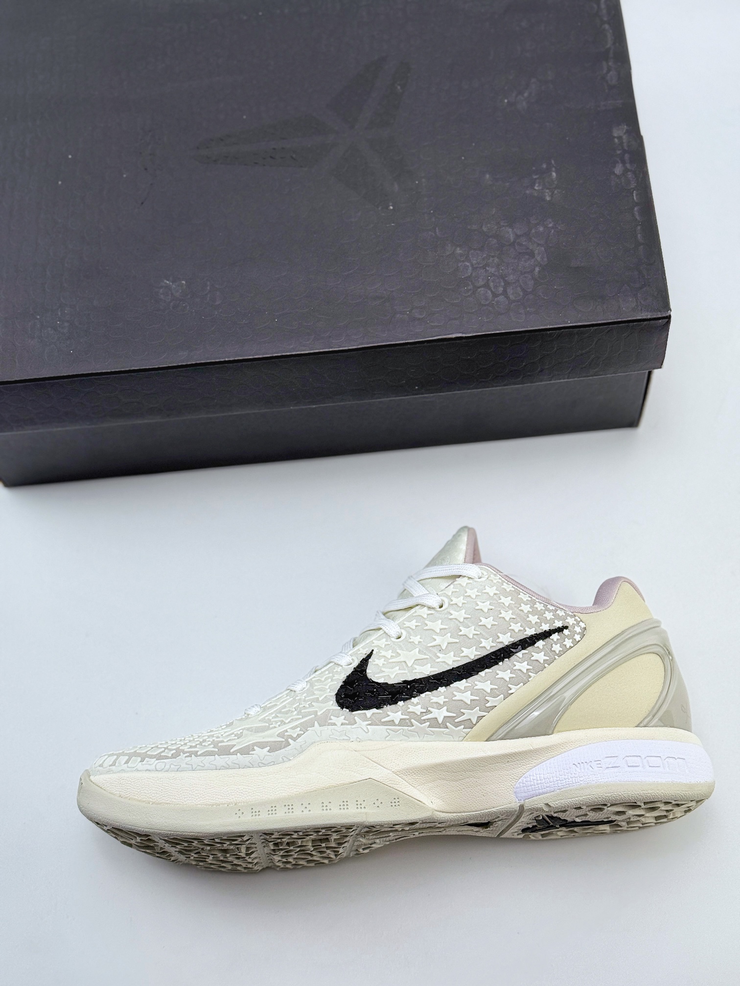 Nike Zoom KOBE 6 Protro VI ”ALL-Star 2.0” 米白 科比六代低帮运动篮球鞋 FQ3546-100