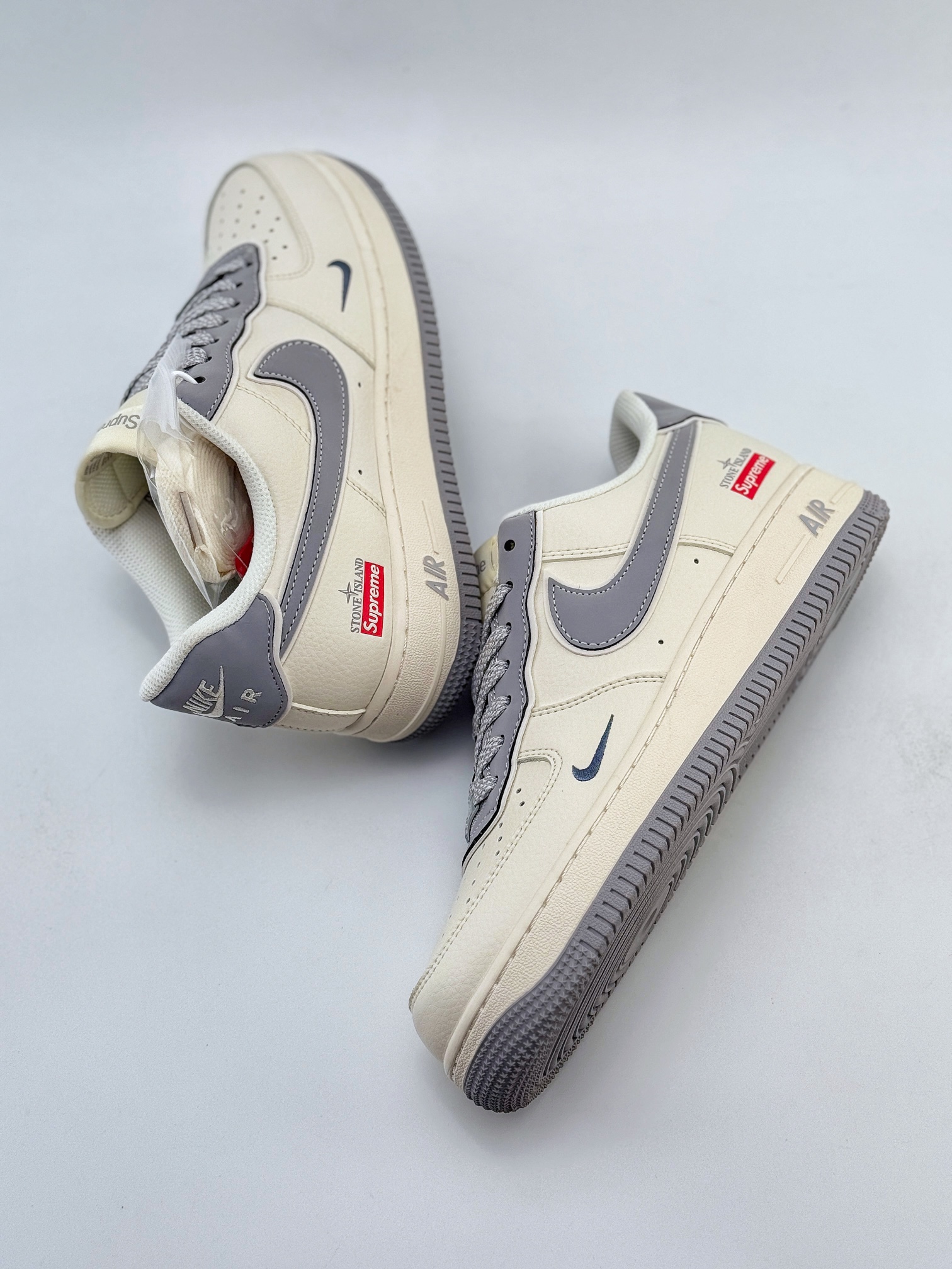 Nike Air Force 1 Low 07 x Supreme x Stone Island 米银满天星  BB1616-303