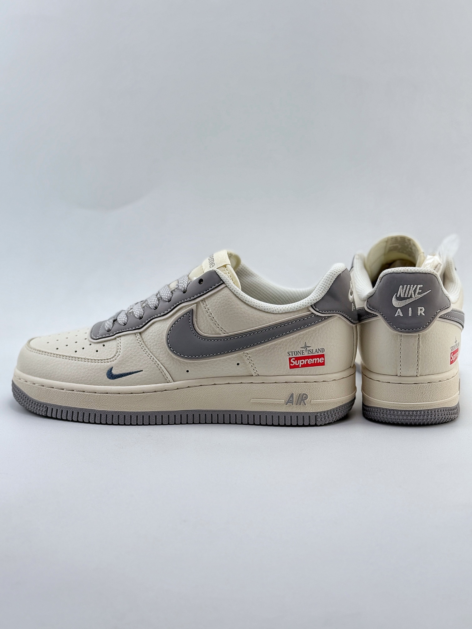 Nike Air Force 1 Low 07 x Supreme x Stone Island 米银满天星  BB1616-303