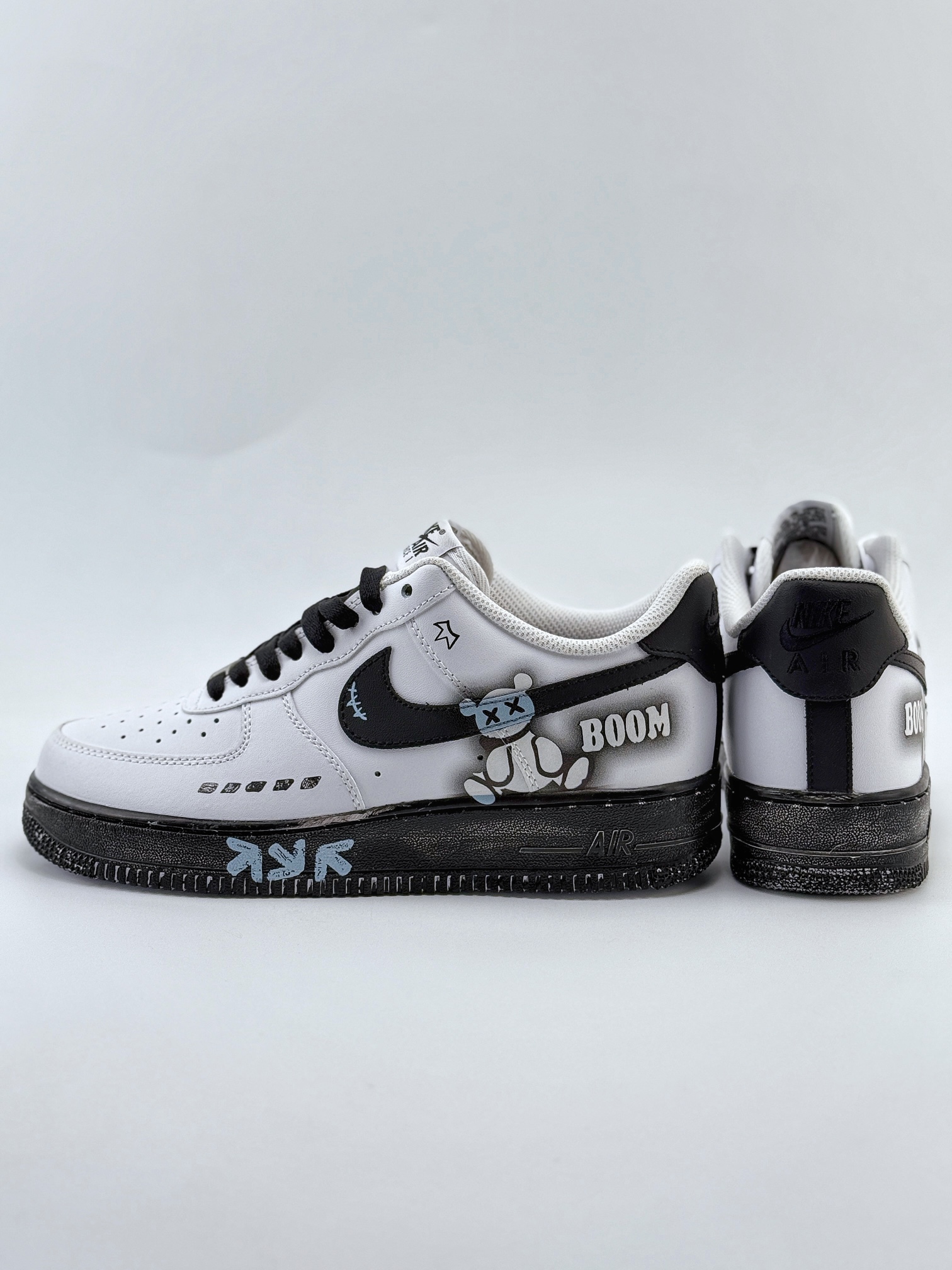 Nike Air Force 1 Low 07 白黑涂鸦 ZH0316-037