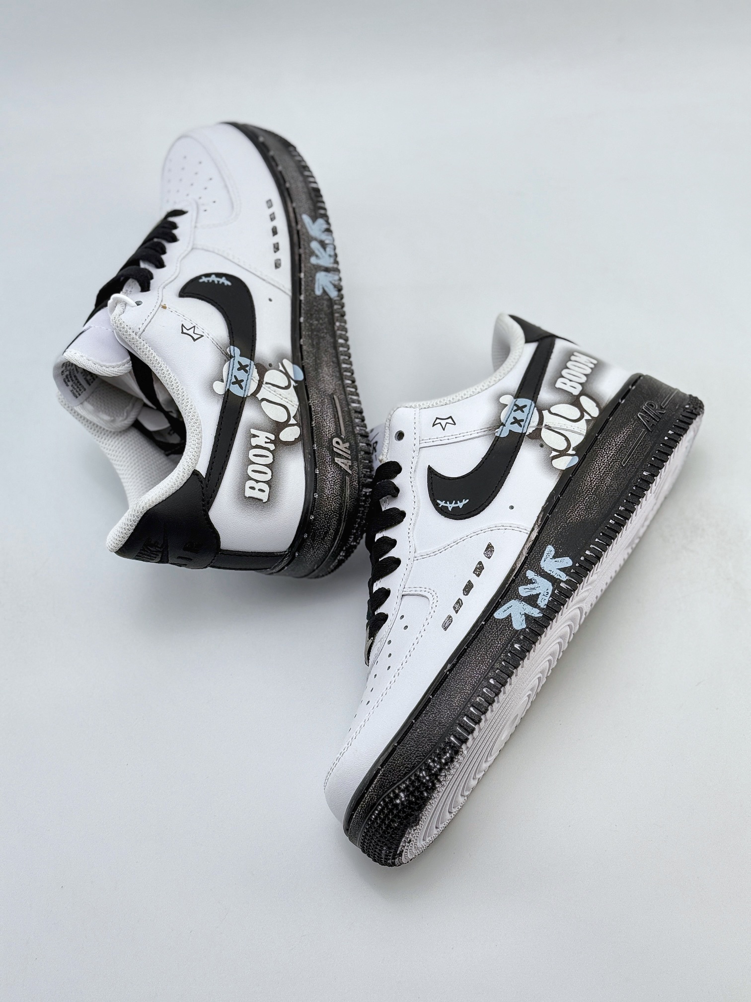 Nike Air Force 1 Low 07 白黑涂鸦 ZH0316-037