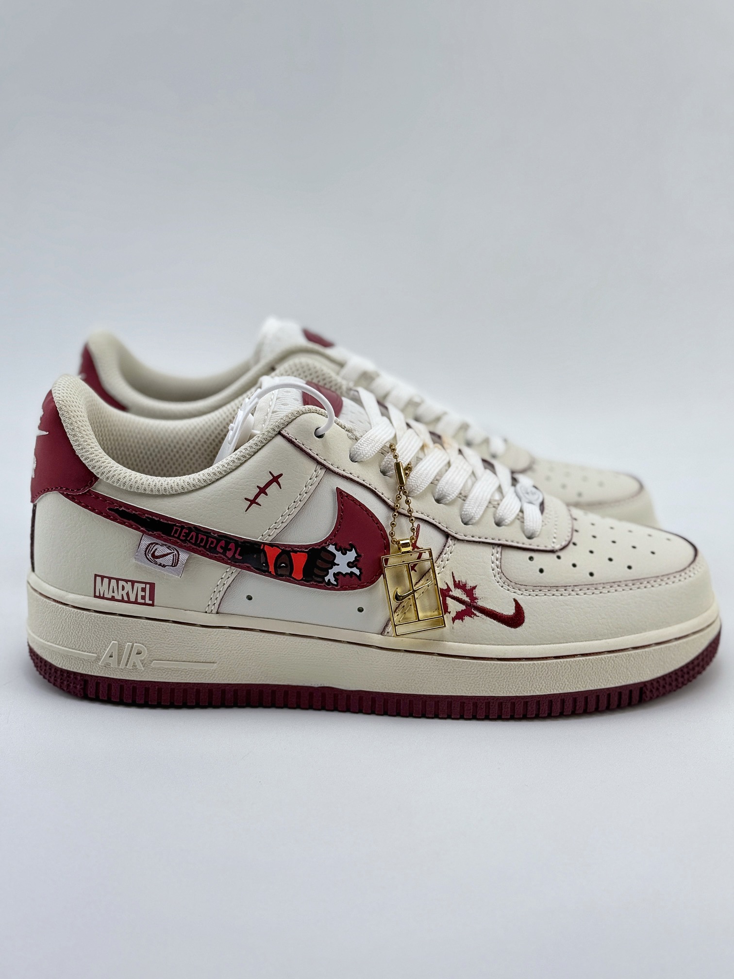 Nike Air Force 1 Low 07 死侍涂鸦 米红小钩  FB1839-512