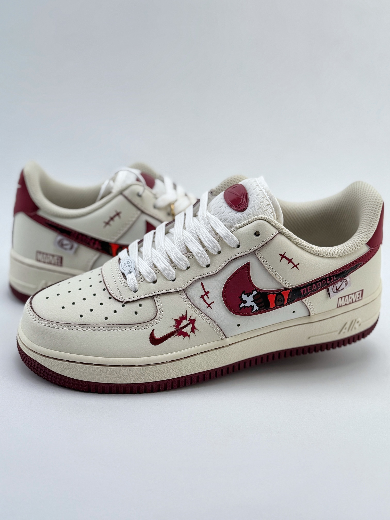 Nike Air Force 1 Low 07 死侍涂鸦 米红小钩  FB1839-512