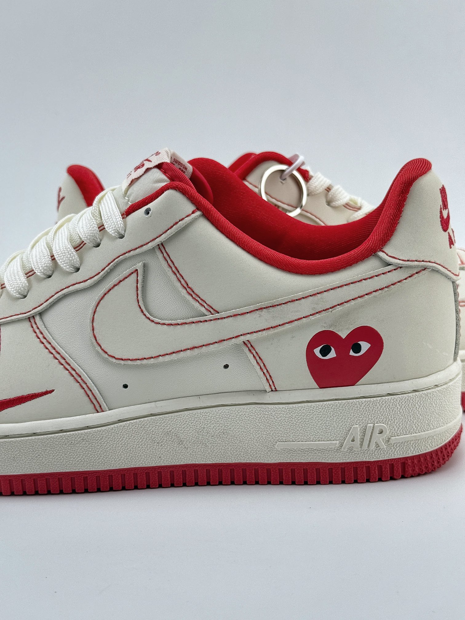 Nike Air Force 1 Low 07 x Comme des Garcons 米红小钩  KK3333-001