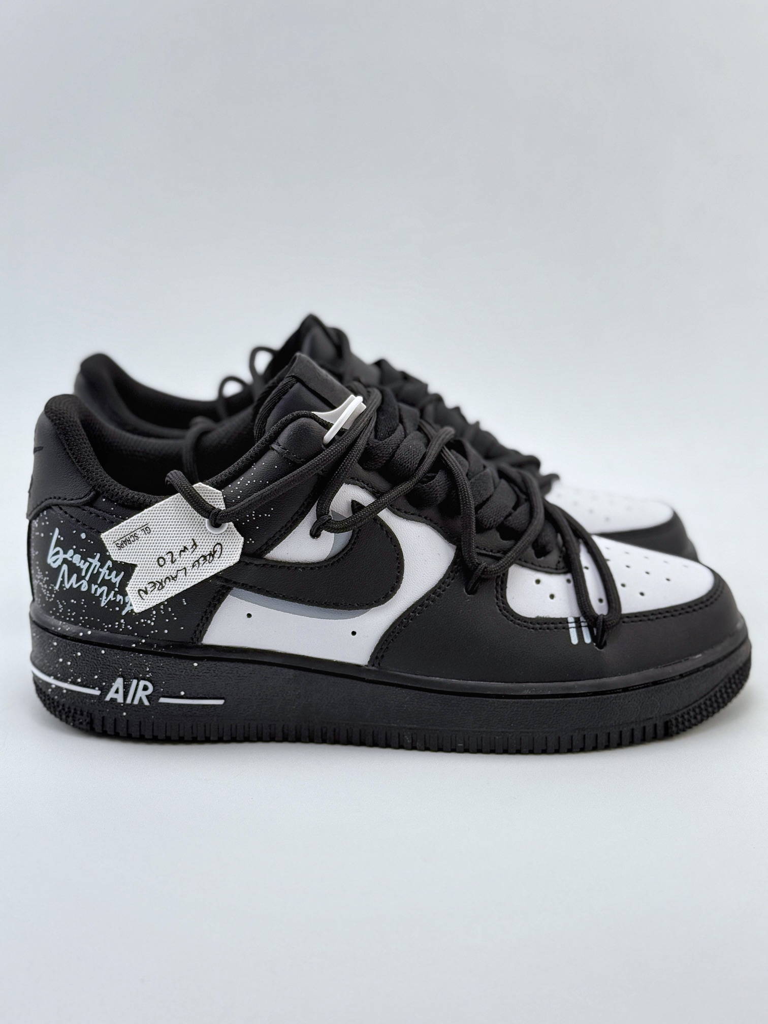 Nike Air Force 1 Low 07 GREAT WALK 雄途 白桃气泡 vibe风 黑白 ZH0316-038