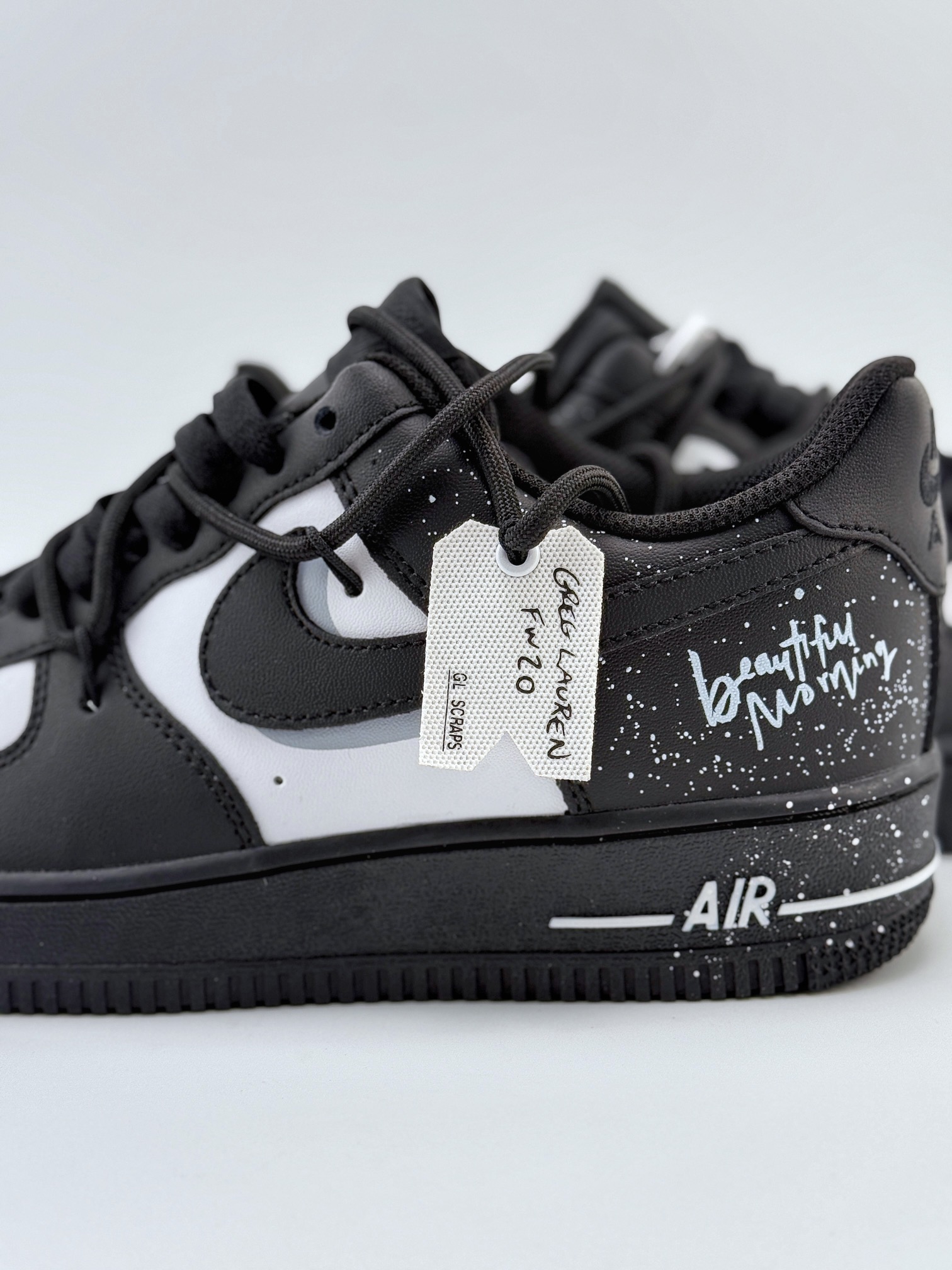 Nike Air Force 1 Low 07 GREAT WALK 雄途 白桃气泡 vibe风 黑白 ZH0316-038