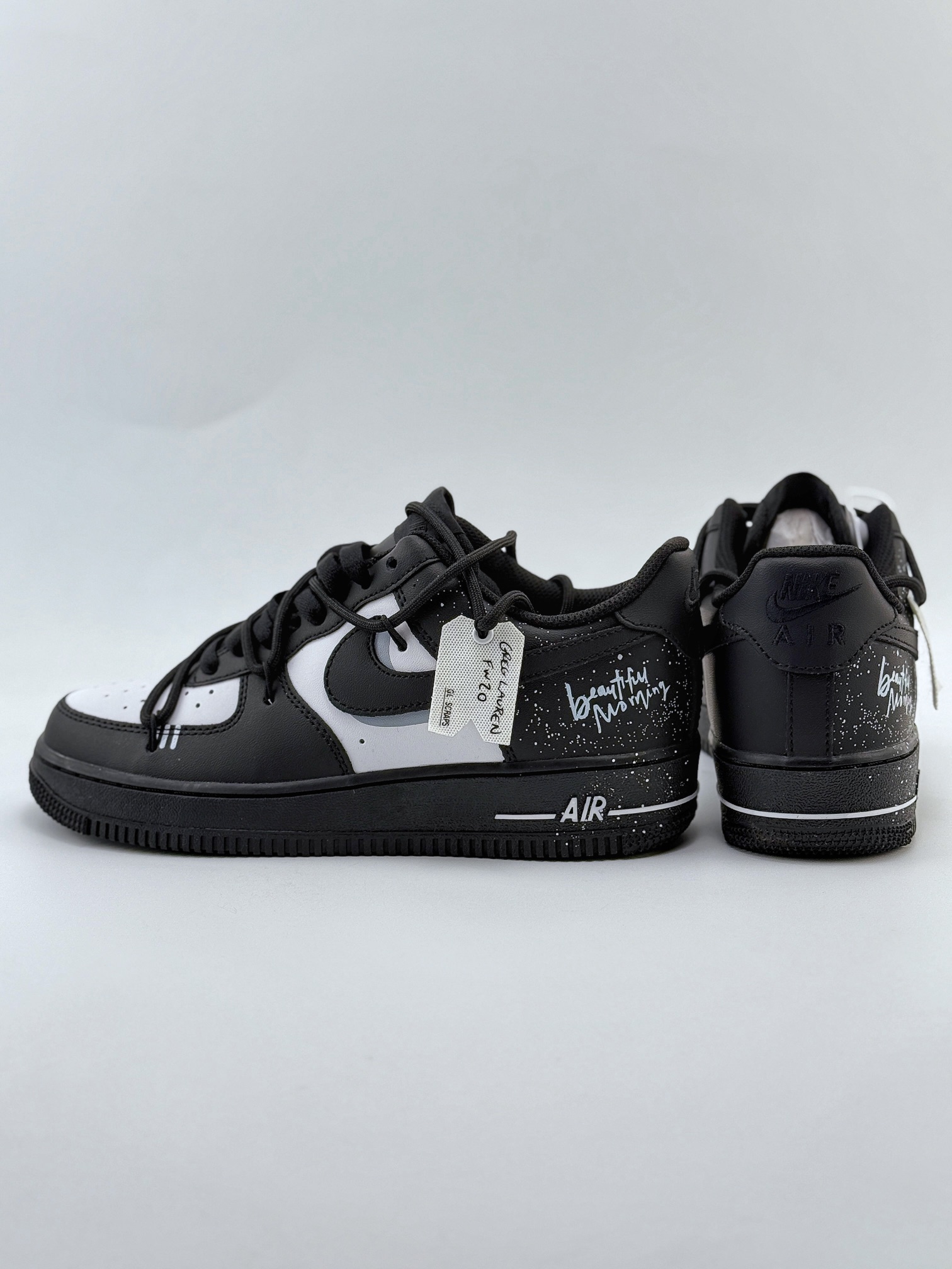 Nike Air Force 1 Low 07 GREAT WALK 雄途 白桃气泡 vibe风 黑白 ZH0316-038