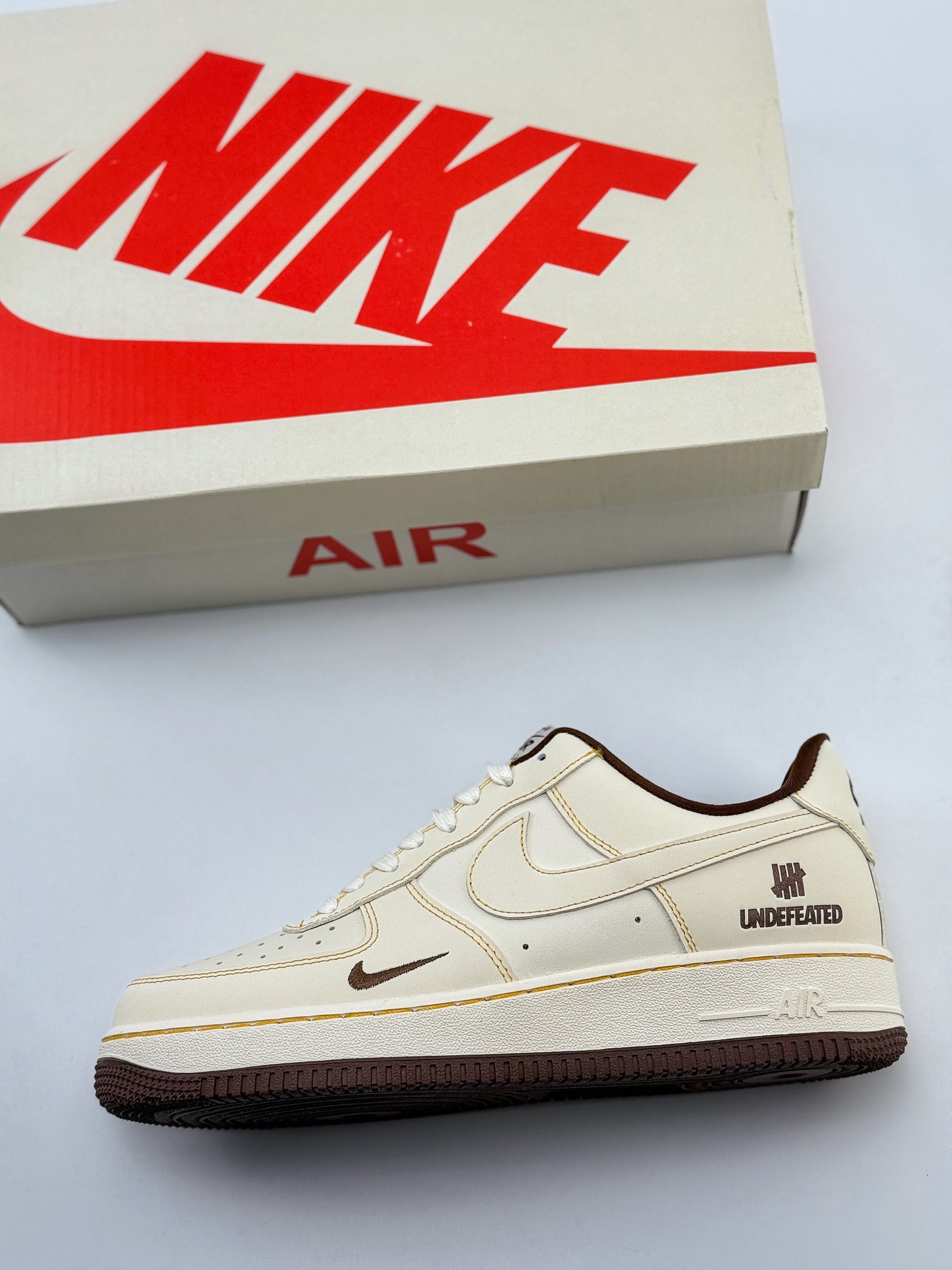 Nike Air Force 1 Low 07 x BAPE 黄棕小钩 KK3333-002