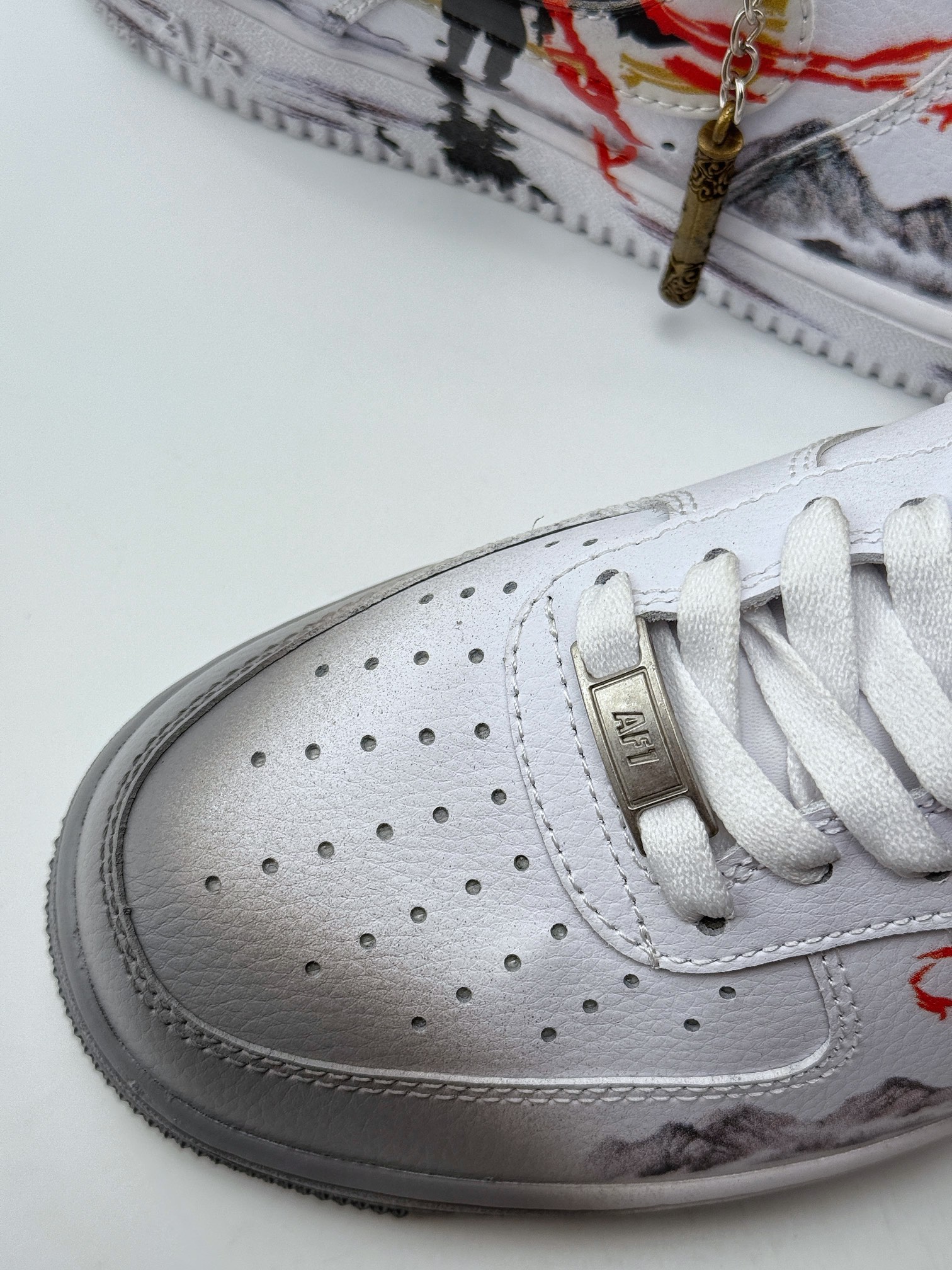 Nike Air Force 1 Low 07 黑神话悟空 白灰擦色 CR6968-056