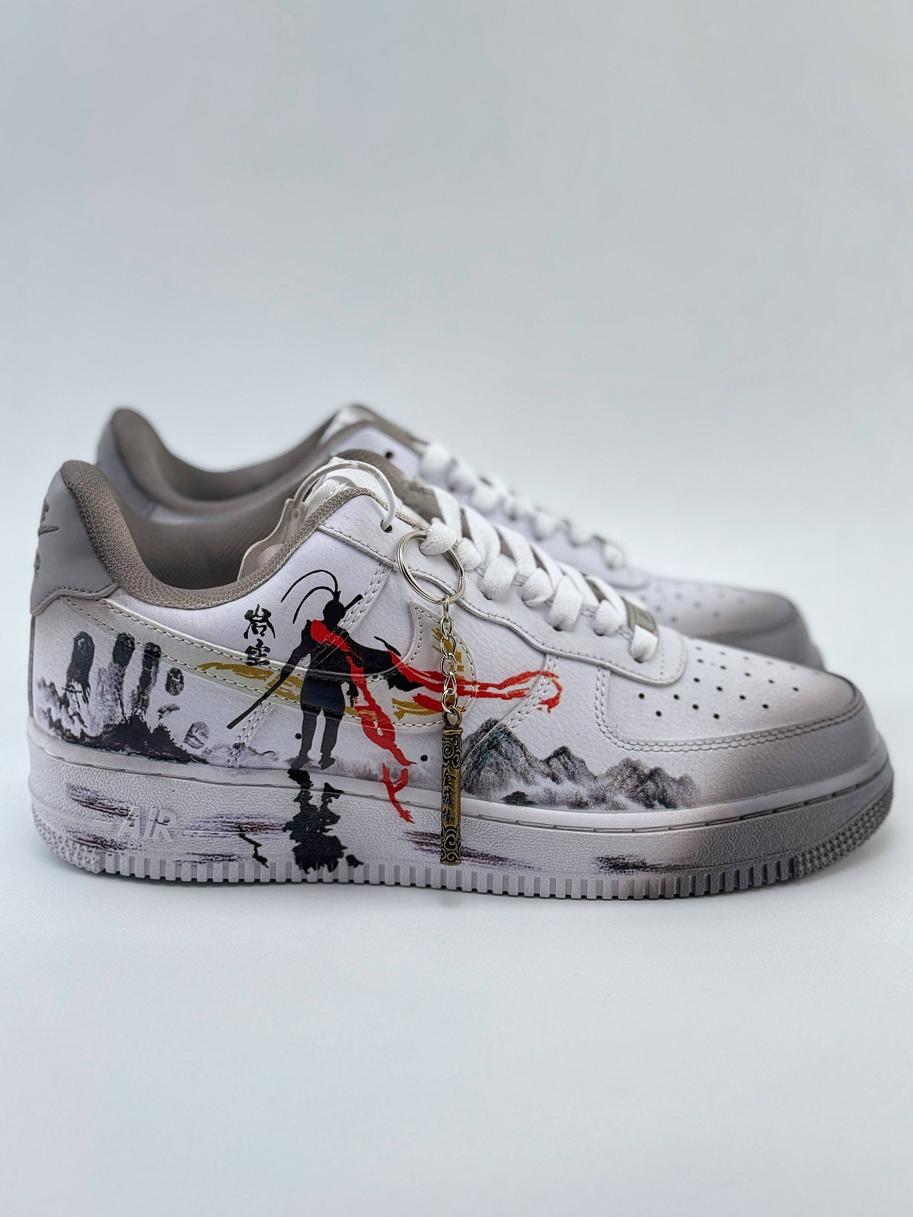 Nike Air Force 1 Low 07 黑神话悟空 白灰擦色 CR6968-056