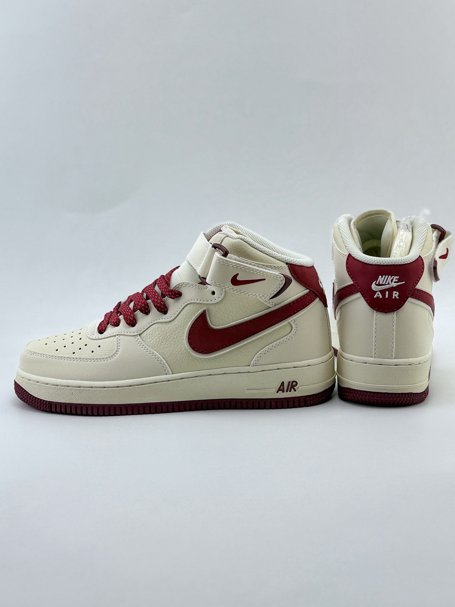 Nike Air Force 1 Mid 07 白酒红 SH0235-533