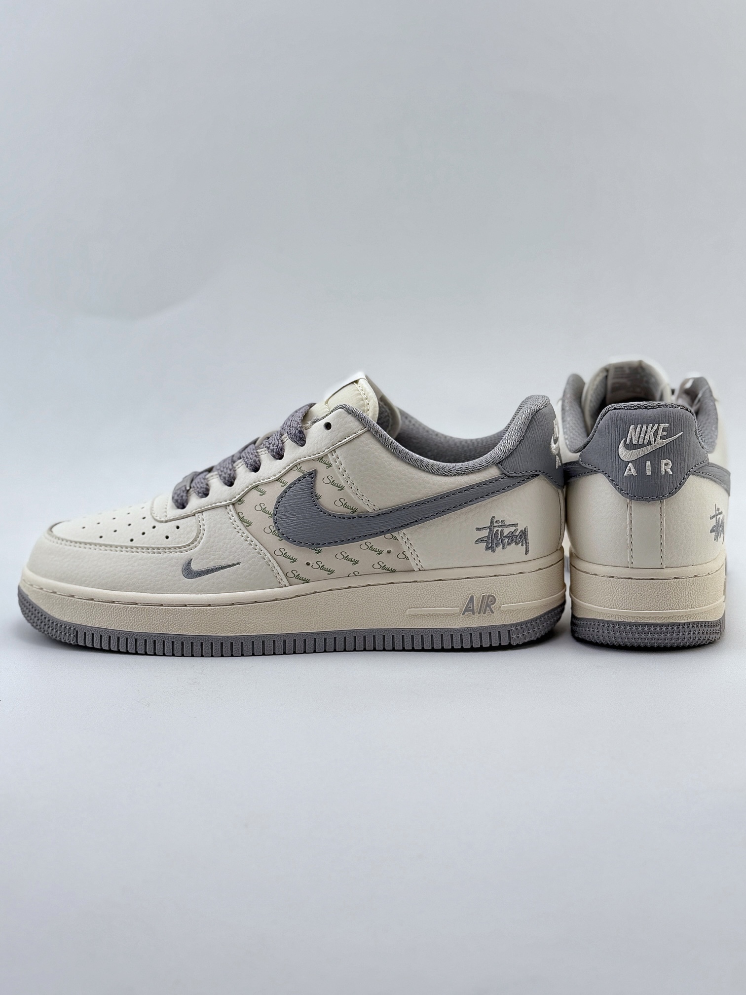 Nike Air Force 1 Low 07 x Stussy 白灰小钩满天星 XZ3328-005