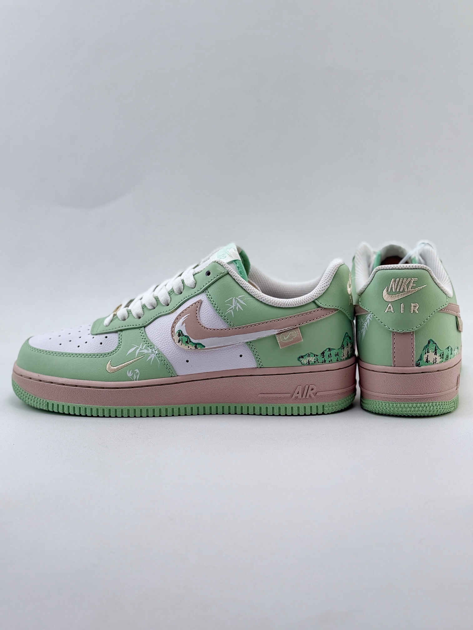 Nike Air Force 1 Low 07 白薄荷绿涂鸦 DB3301-099