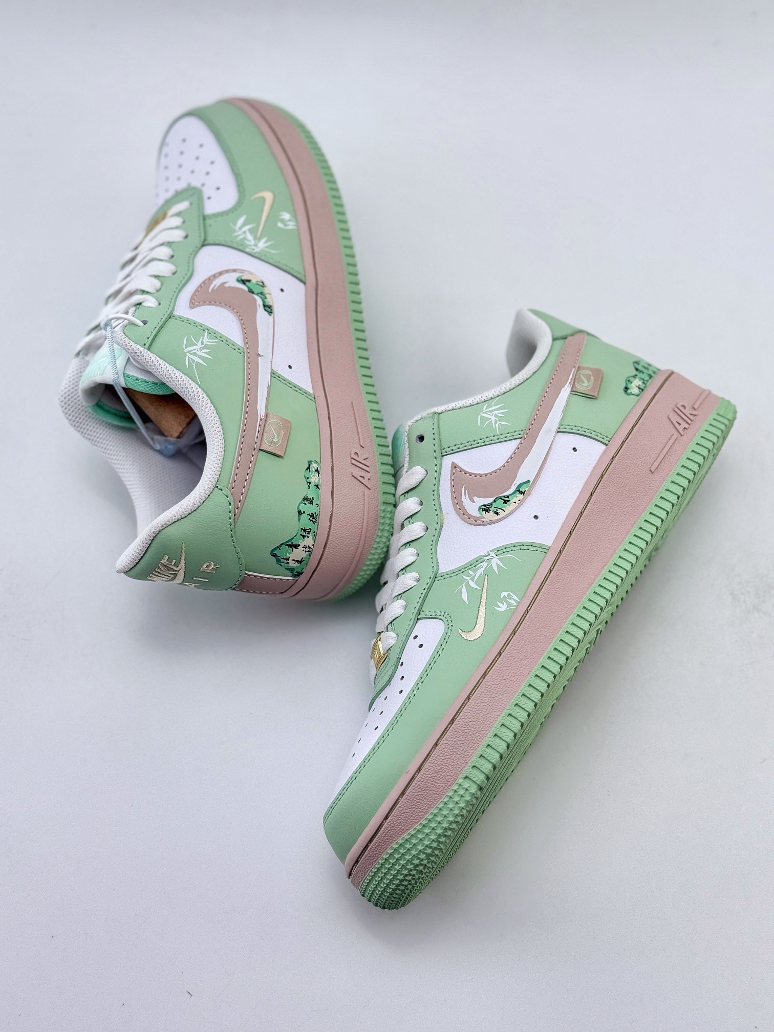 Nike Air Force 1 Low 07 白薄荷绿涂鸦 DB3301-099