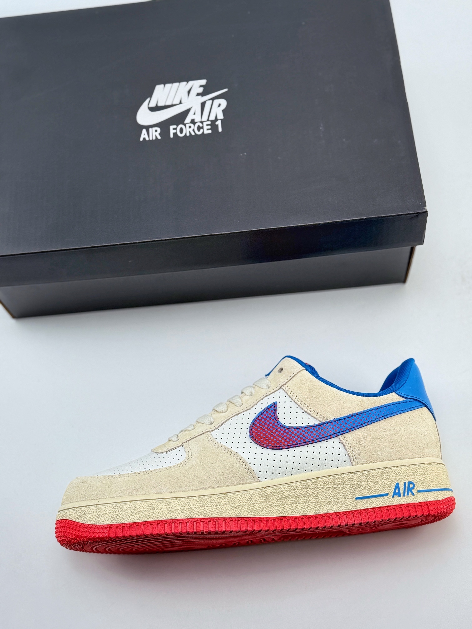 Nike Air Force 1 Low 07 ”Nike Inc” 米白蓝 HQ3618-113