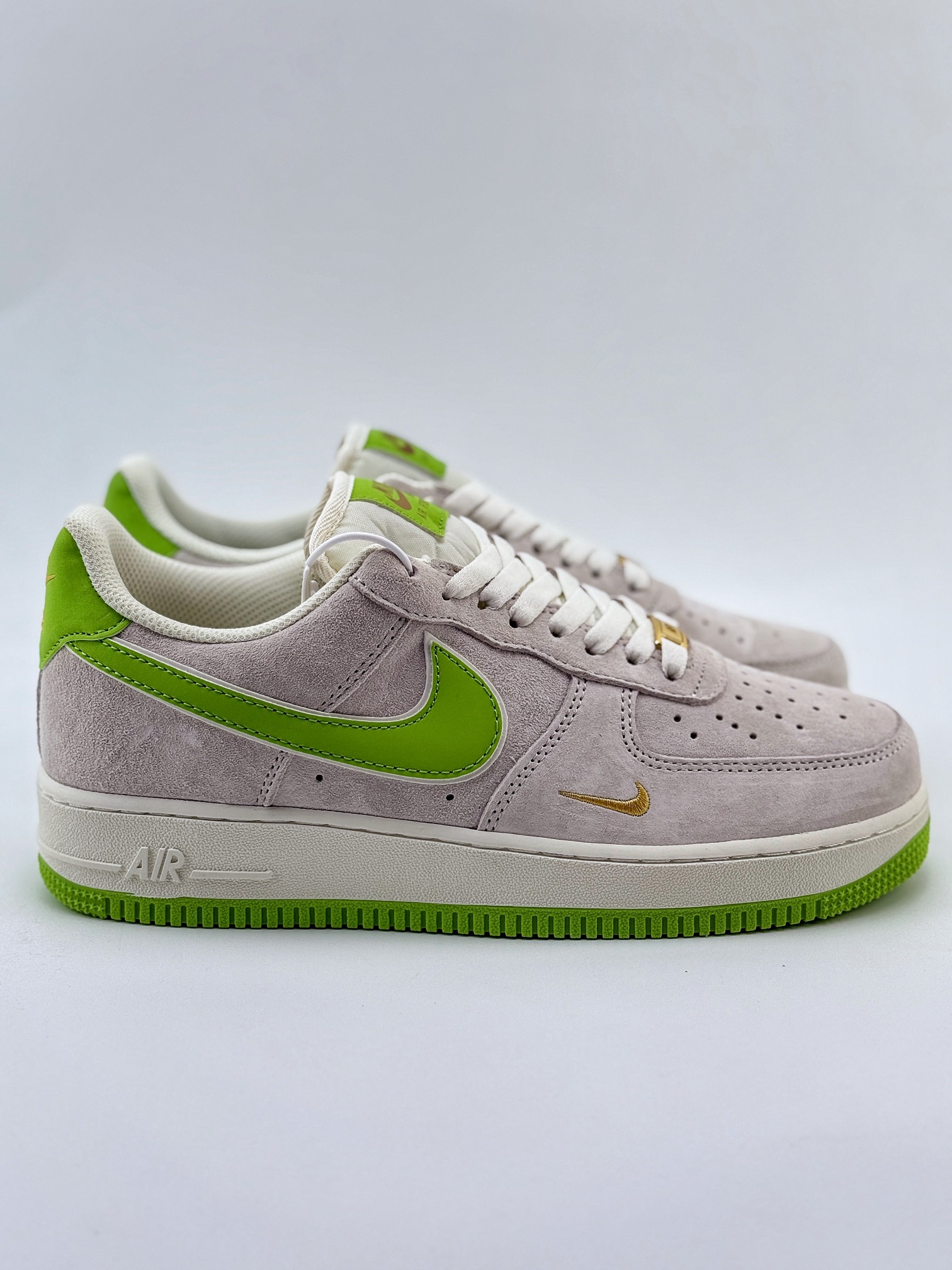 Nike Air Force 1 Low 07 麂皮灰绿 KK5626-320