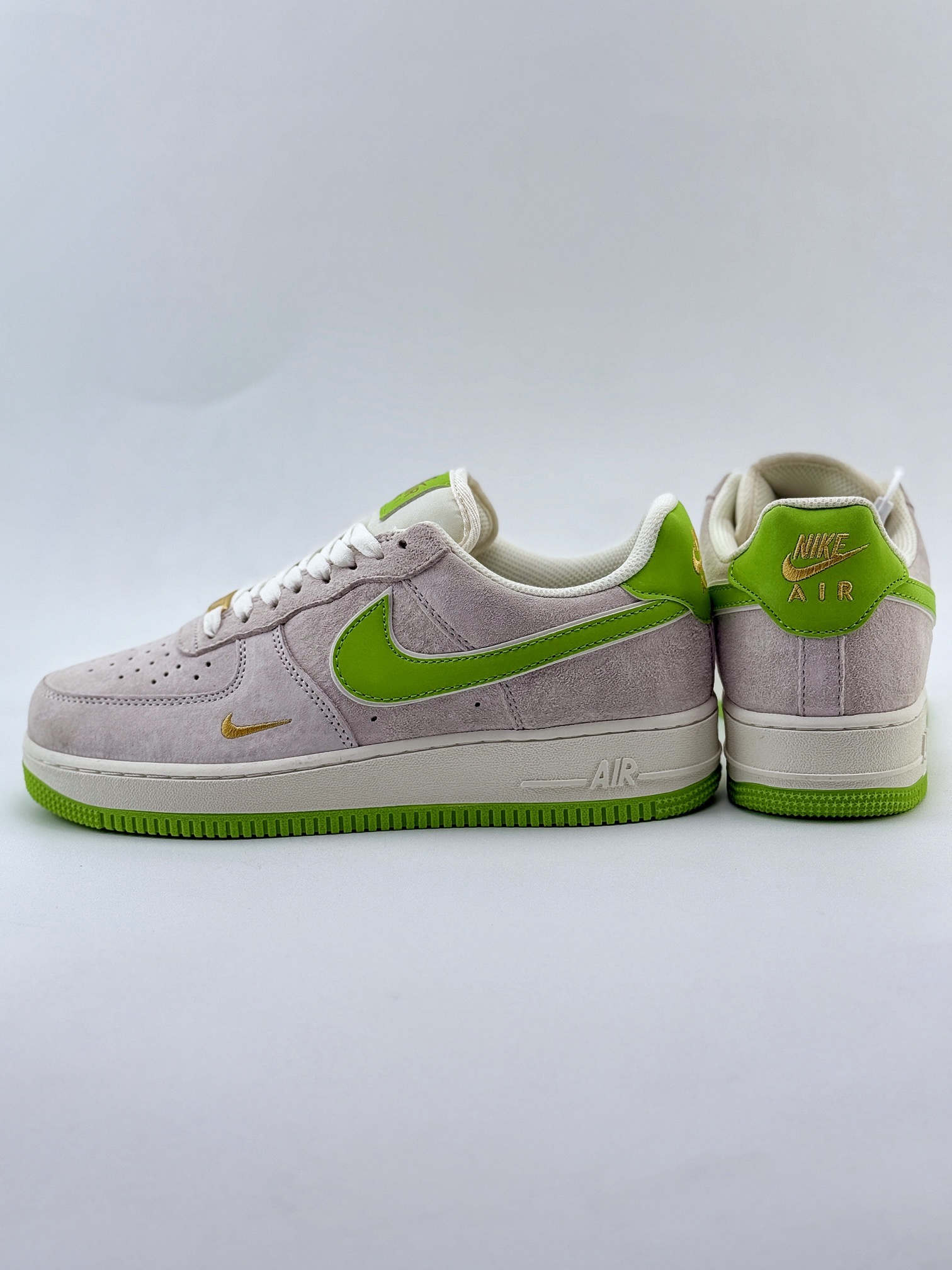 Nike Air Force 1 Low 07 麂皮灰绿 KK5626-320