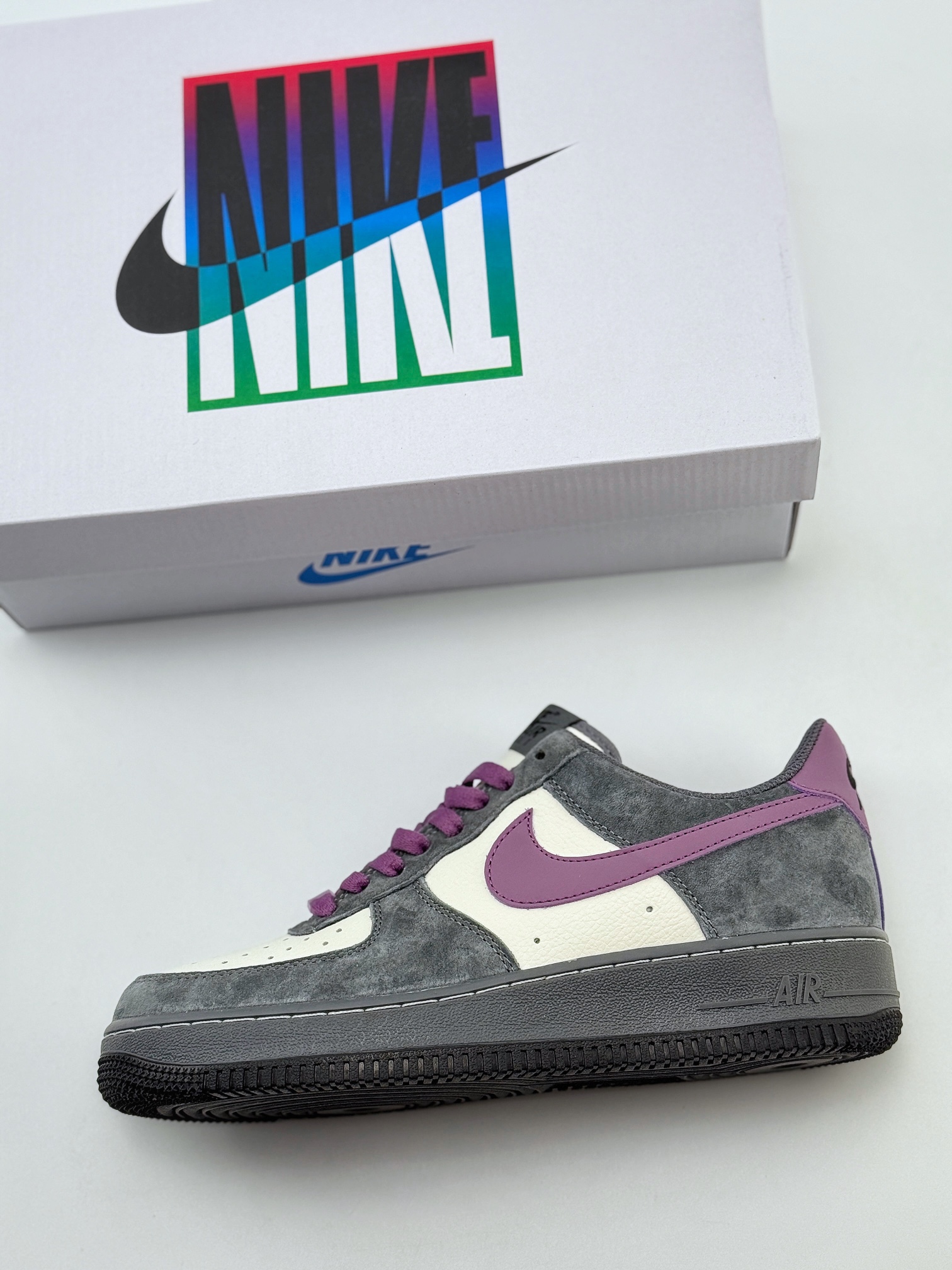 Nike Air Force 1 Low 07 “Grey purple”灰紫雾 CW1188-111