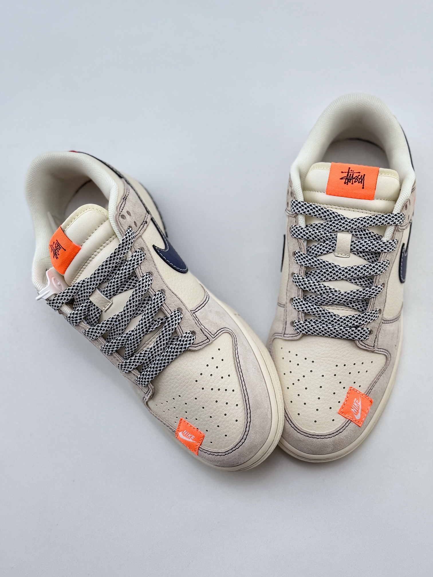 Nike SB Dunk Low x Stussy 米蓝橙小标满天星 MM1089-025