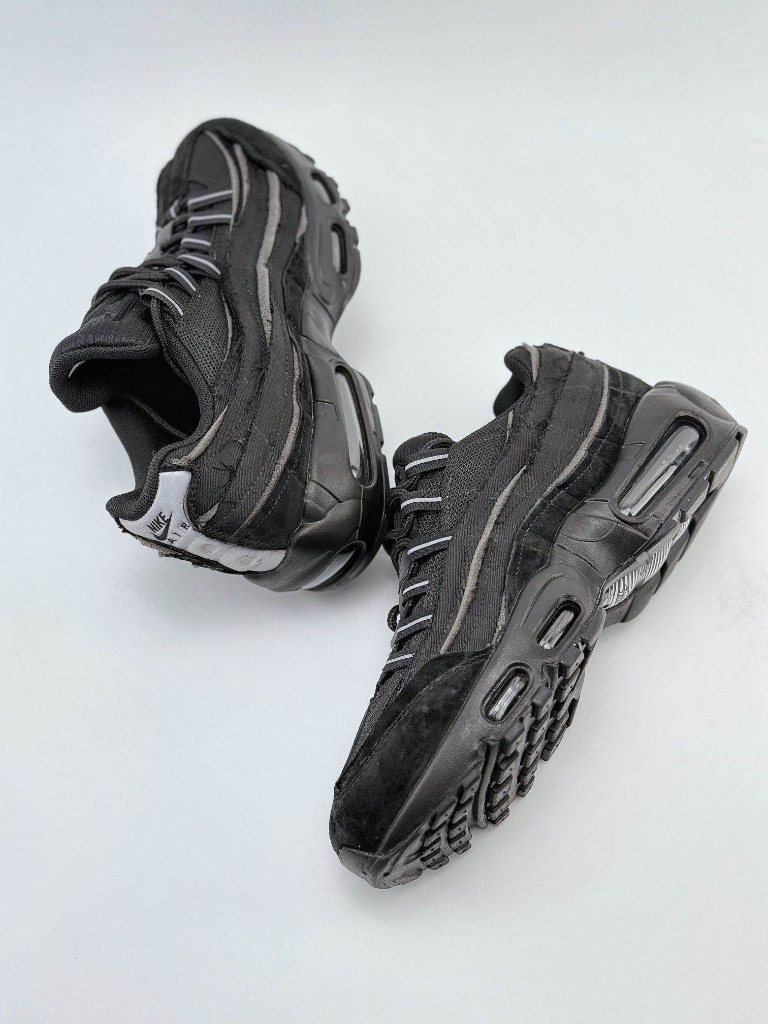 渠道订单NK Air Max 95 x CDG 纯黑 CU8406-001