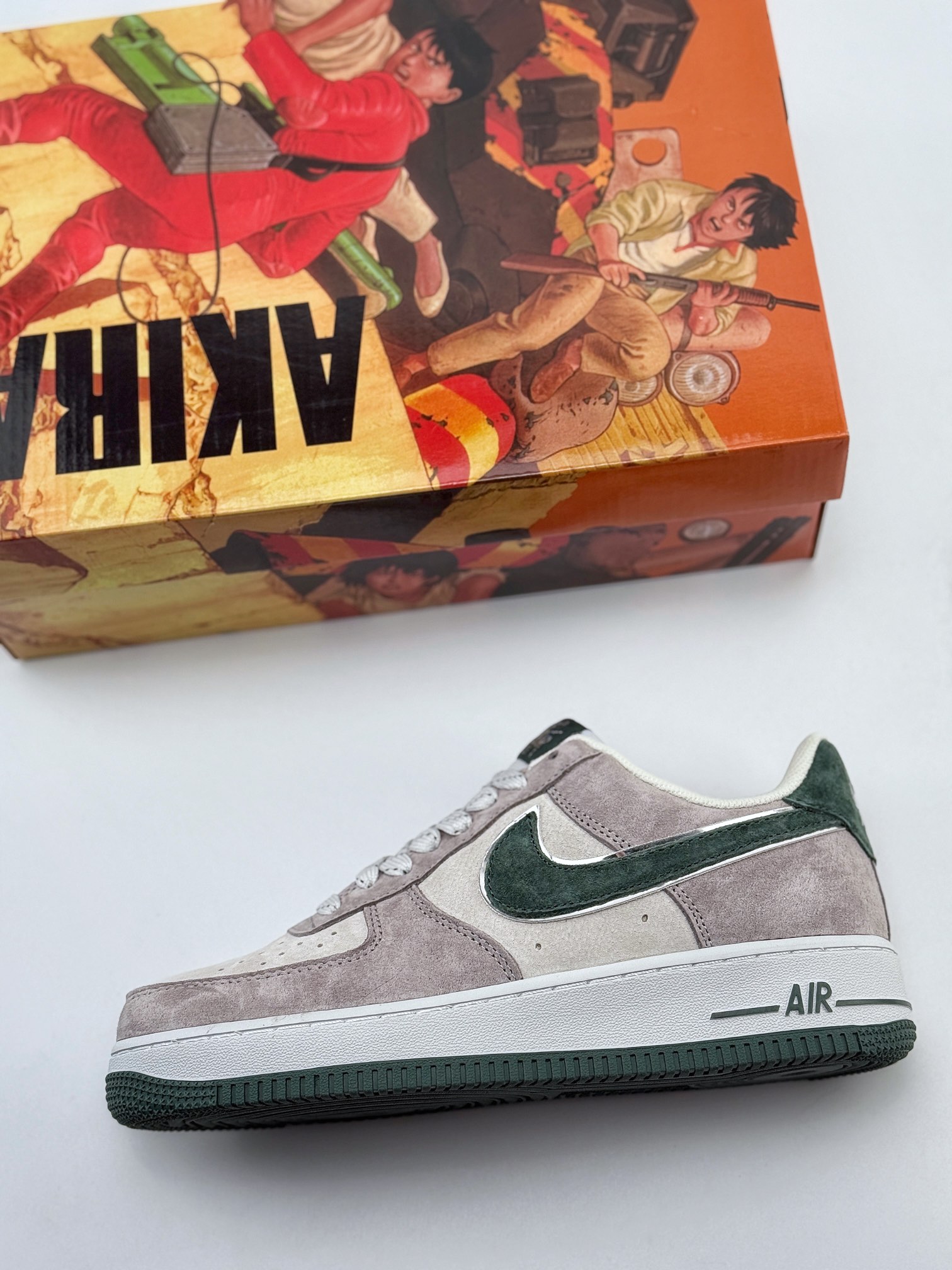 Nike Air Force 1 Low 07 大友克洋 麂皮灰绿 DF3966-723