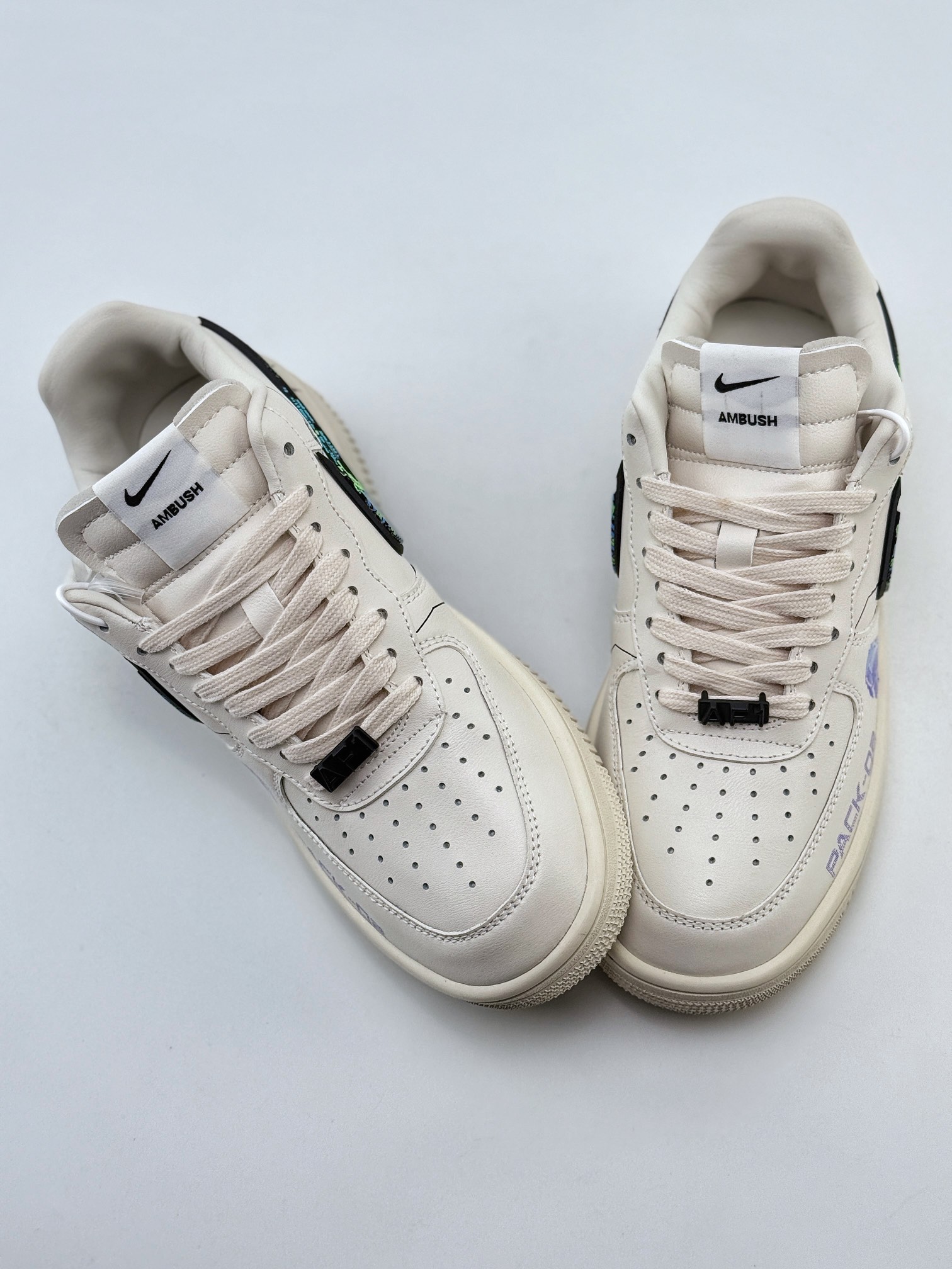 Nike Air Force 1 Low 07 x AMBUSH 赛博涂鸦米白 DV3464-020