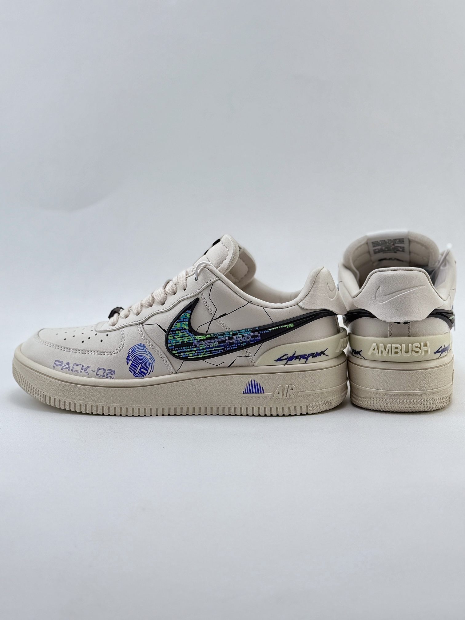 Nike Air Force 1 Low 07 x AMBUSH 赛博涂鸦米白 DV3464-020