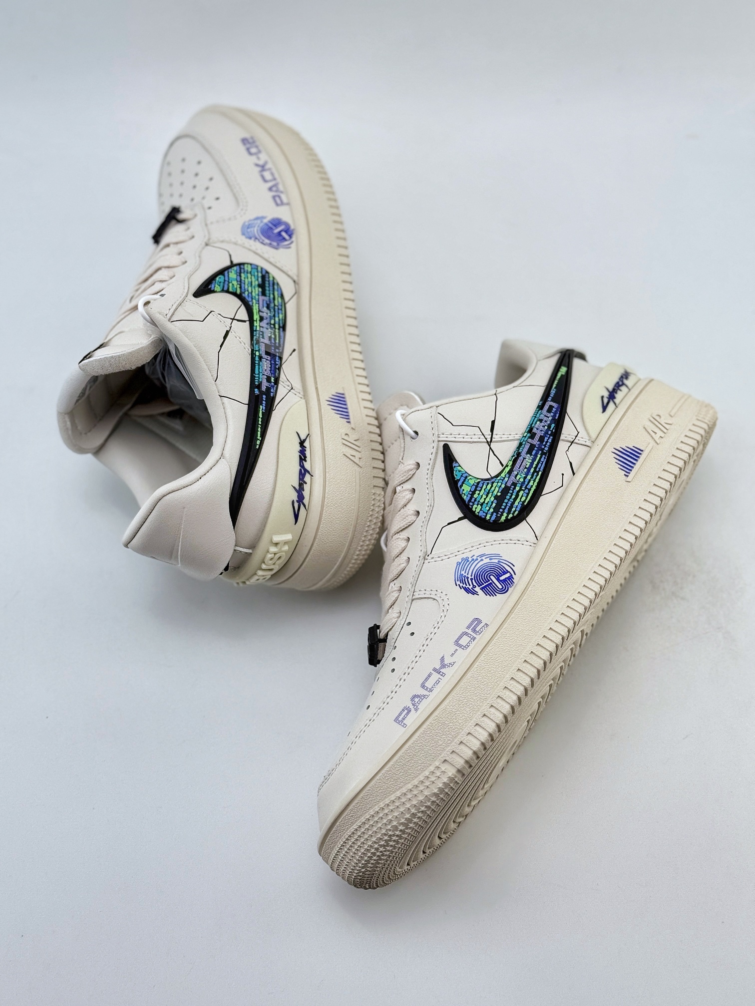 Nike Air Force 1 Low 07 x AMBUSH 赛博涂鸦米白 DV3464-020