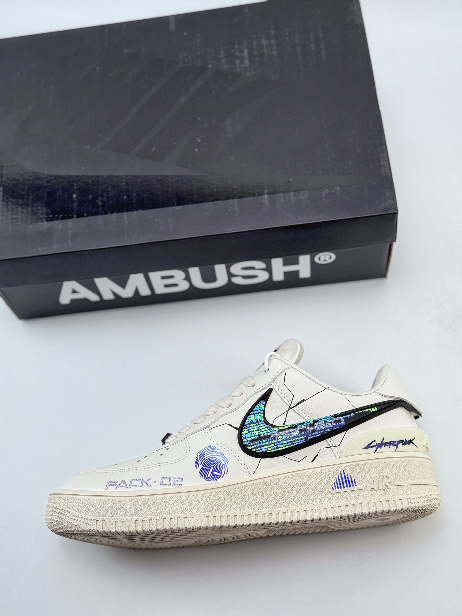 Nike Air Force 1 Low 07 x AMBUSH 赛博涂鸦米白 DV3464-020