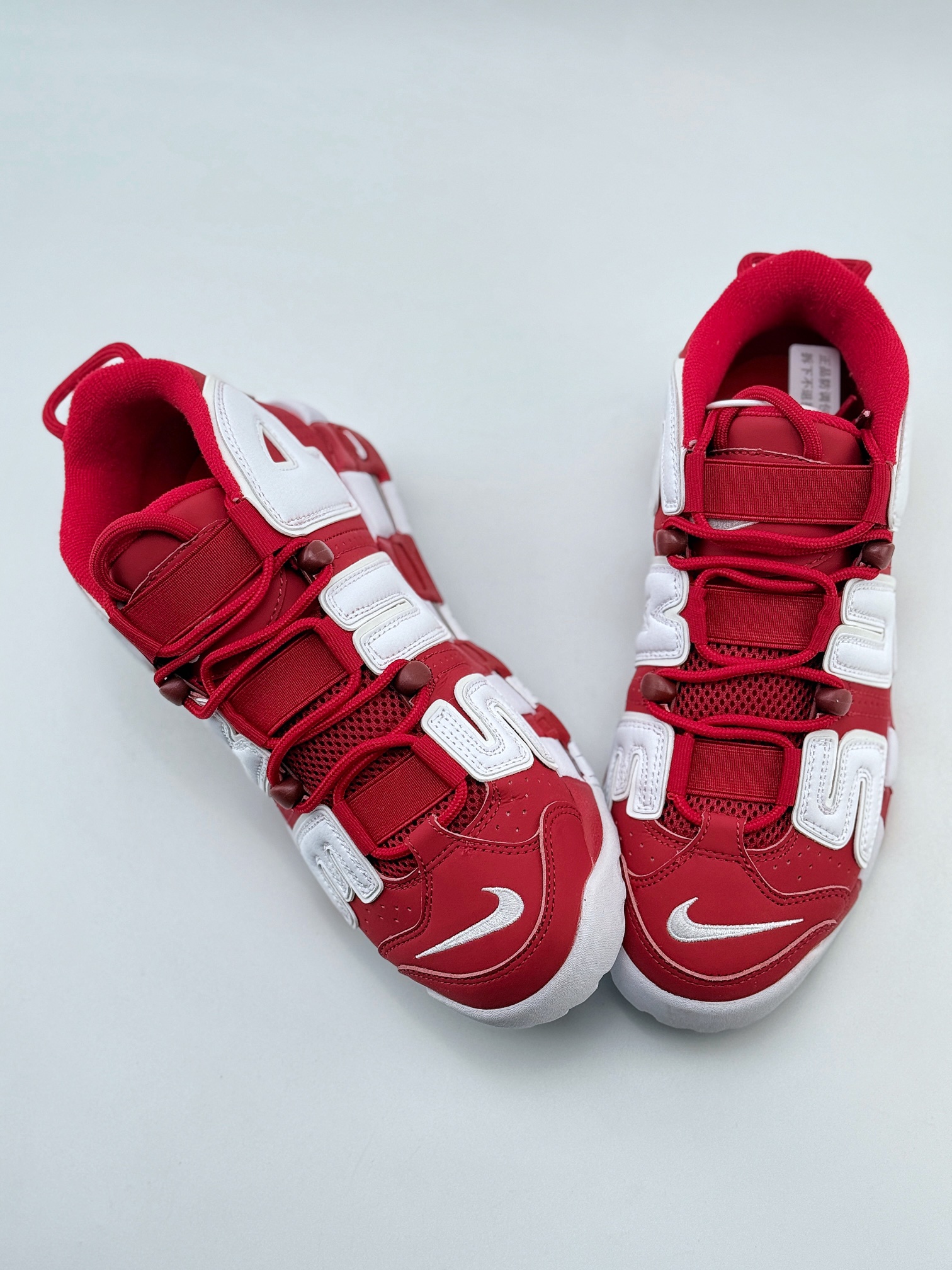 Air More Uptempo x Supreme red 红白 902290-600