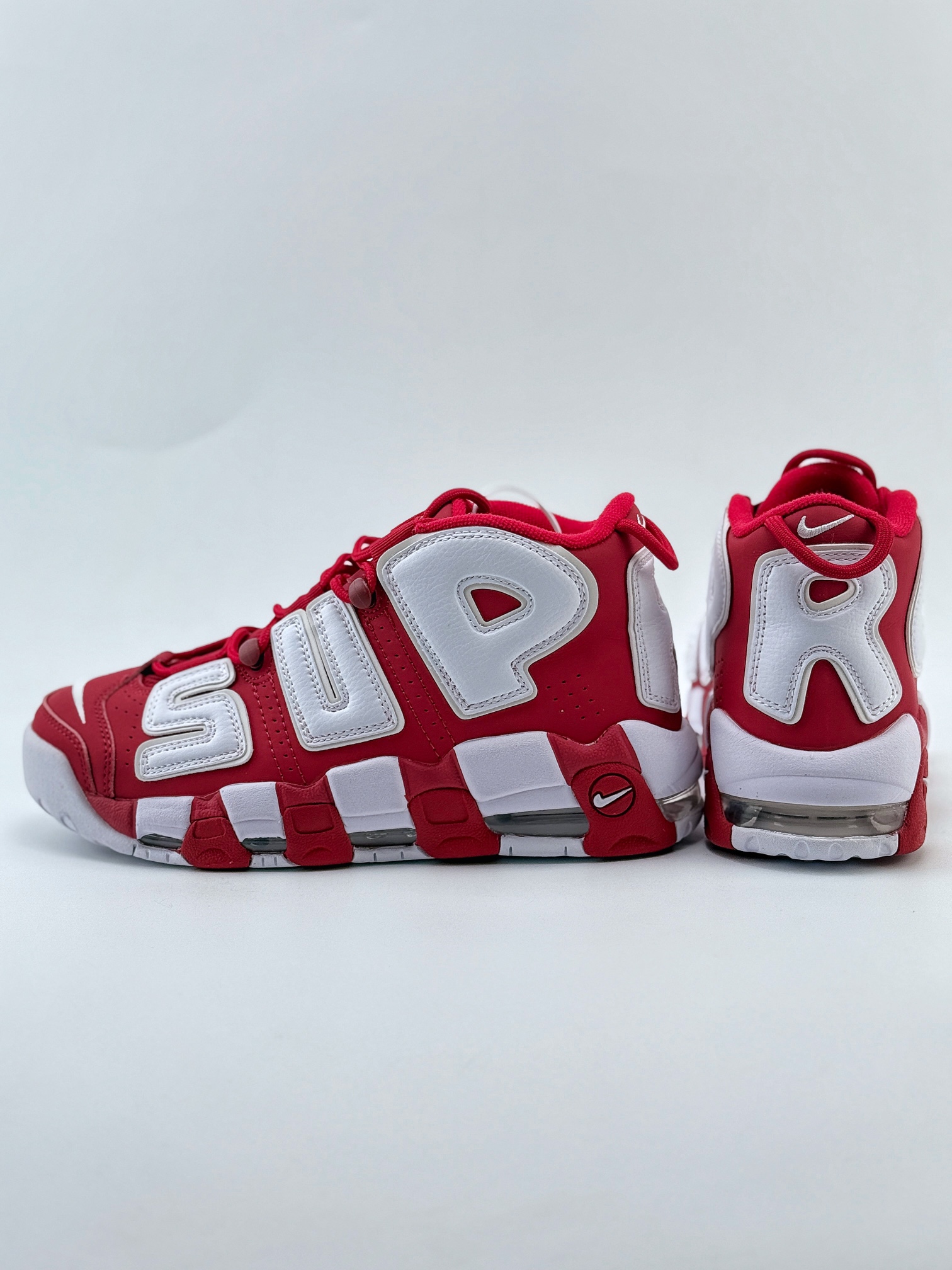 Air More Uptempo x Supreme red 红白 902290-600